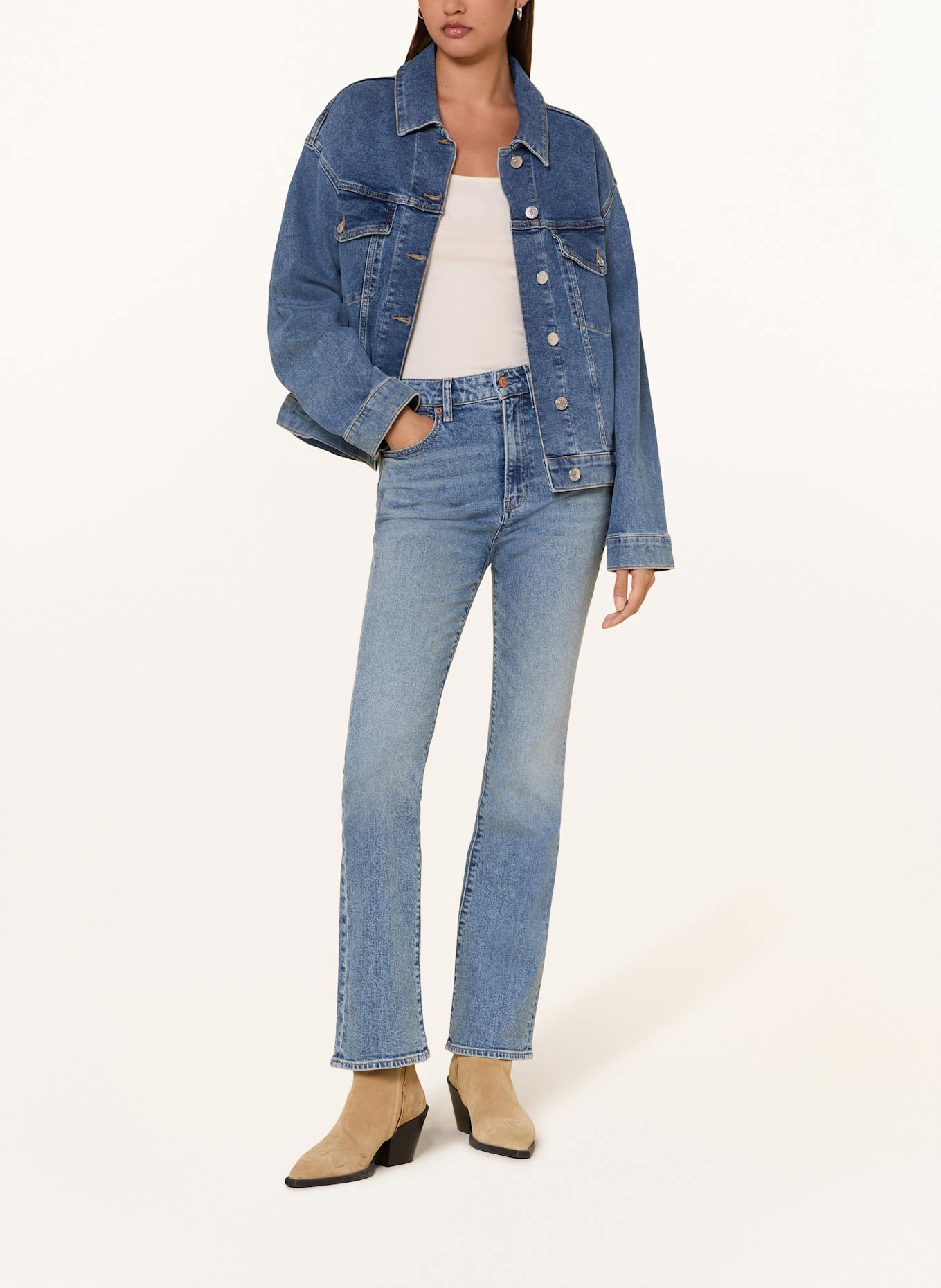 Calvin Klein Jeans Bootcut Jeans: YYC MULBERRY