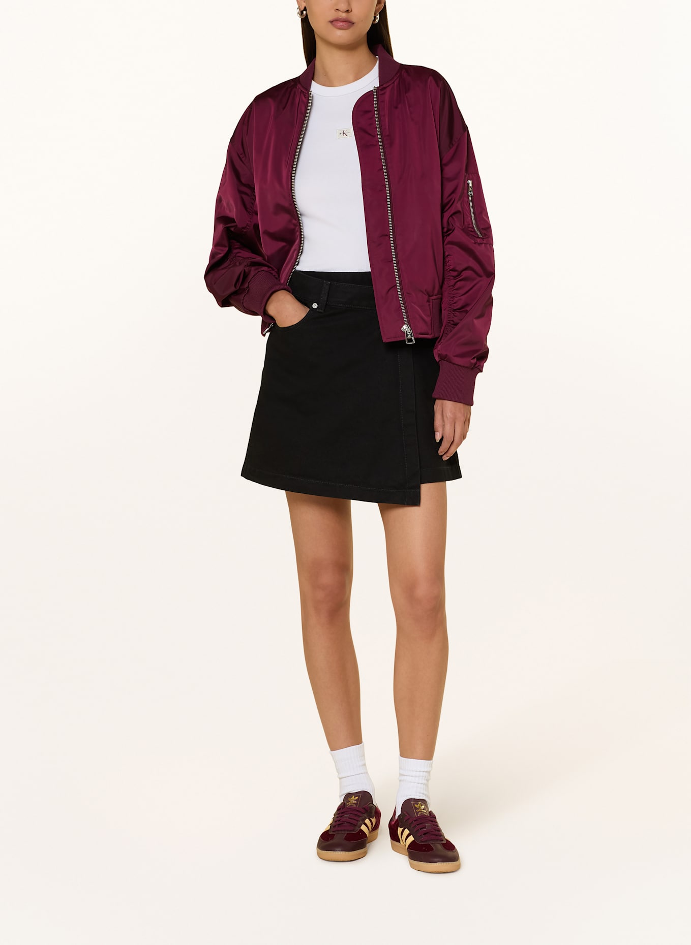 Calvin Klein Jeans Jeansrock: TWM SOFT BLACK