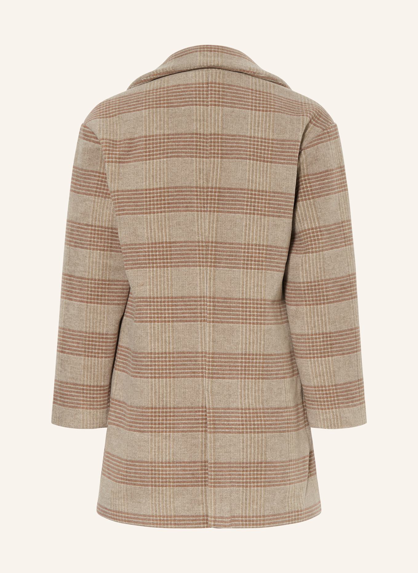 Calvin Klein Blazermantel: BEIGE / HELLBRAUN