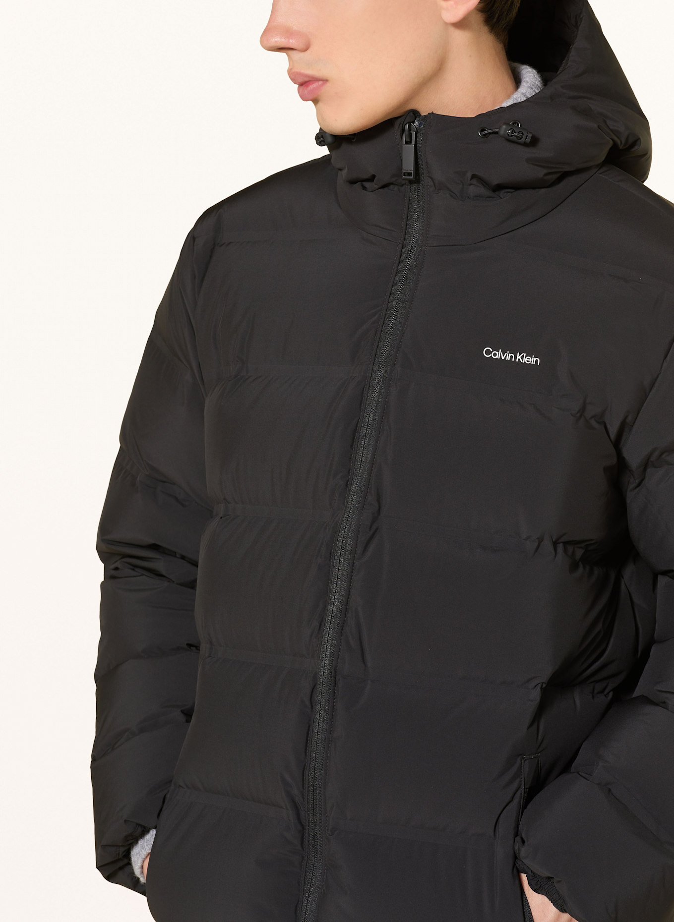 Calvin Klein Daunenparka: SCHWARZ