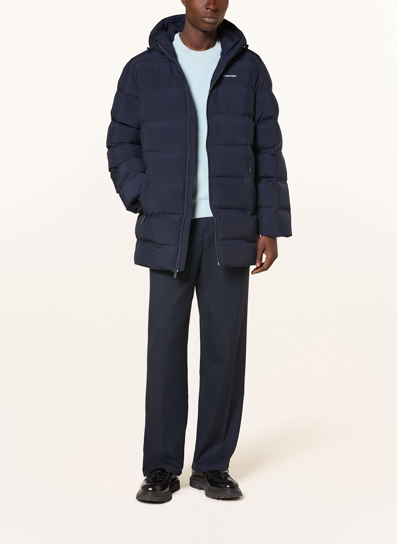 Calvin Klein Daunenparka: DUNKELBLAU