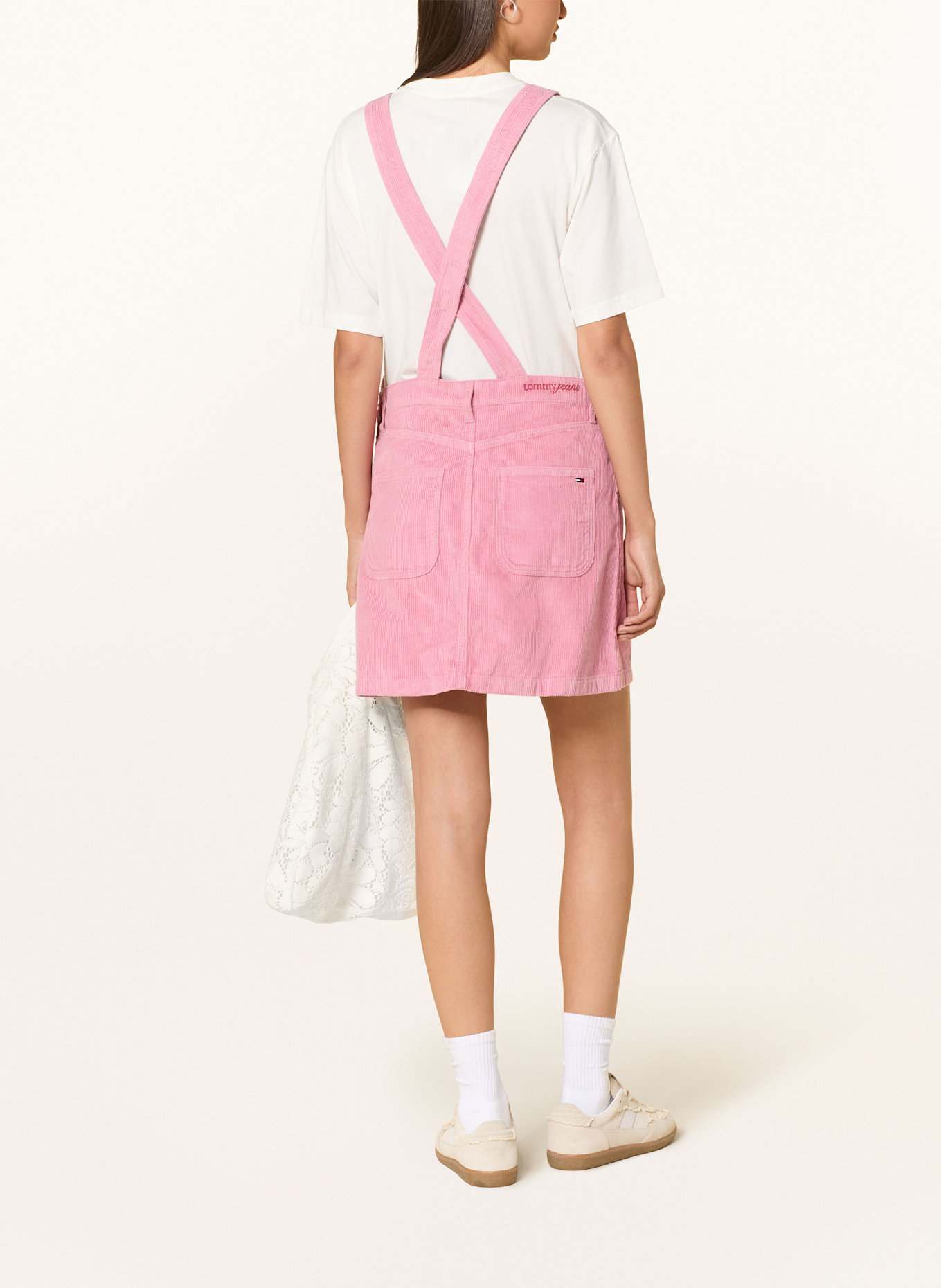 TOMMY JEANS Cordkleid: PINK