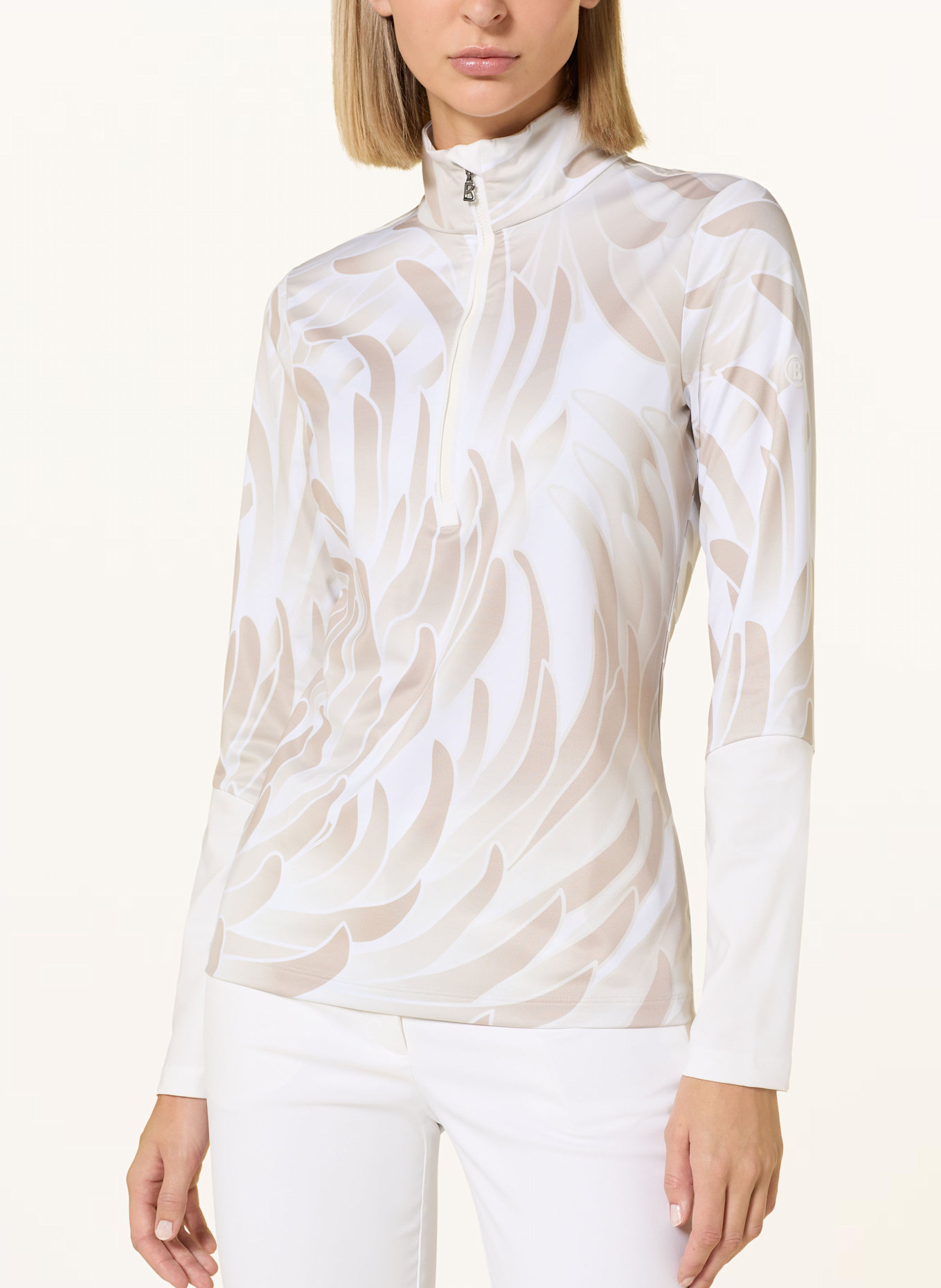 BOGNER Midlayer GELIA: WEISS / CREME