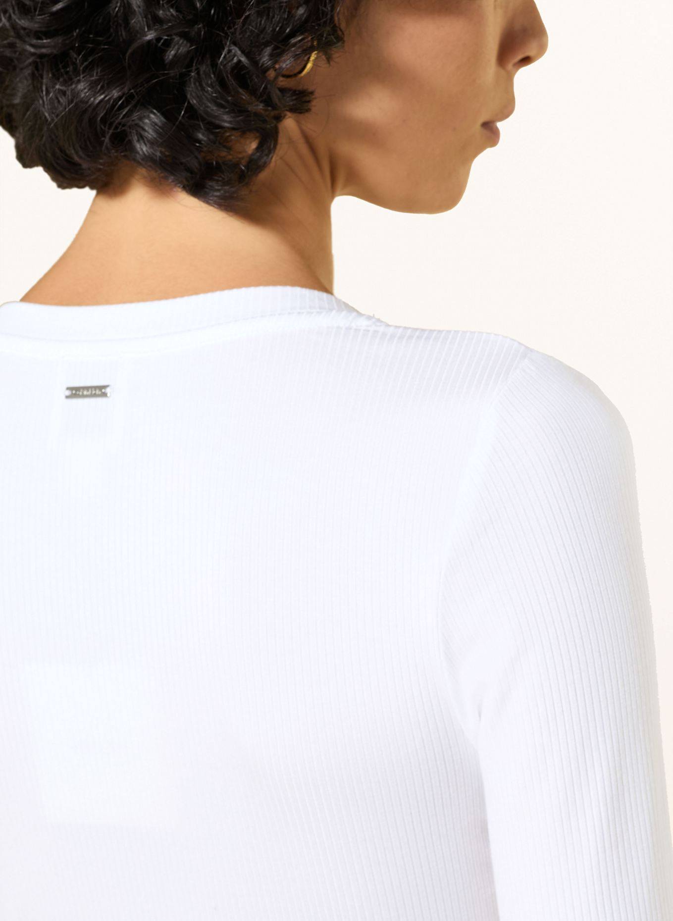 Calvin Klein Longsleeve: WEISS