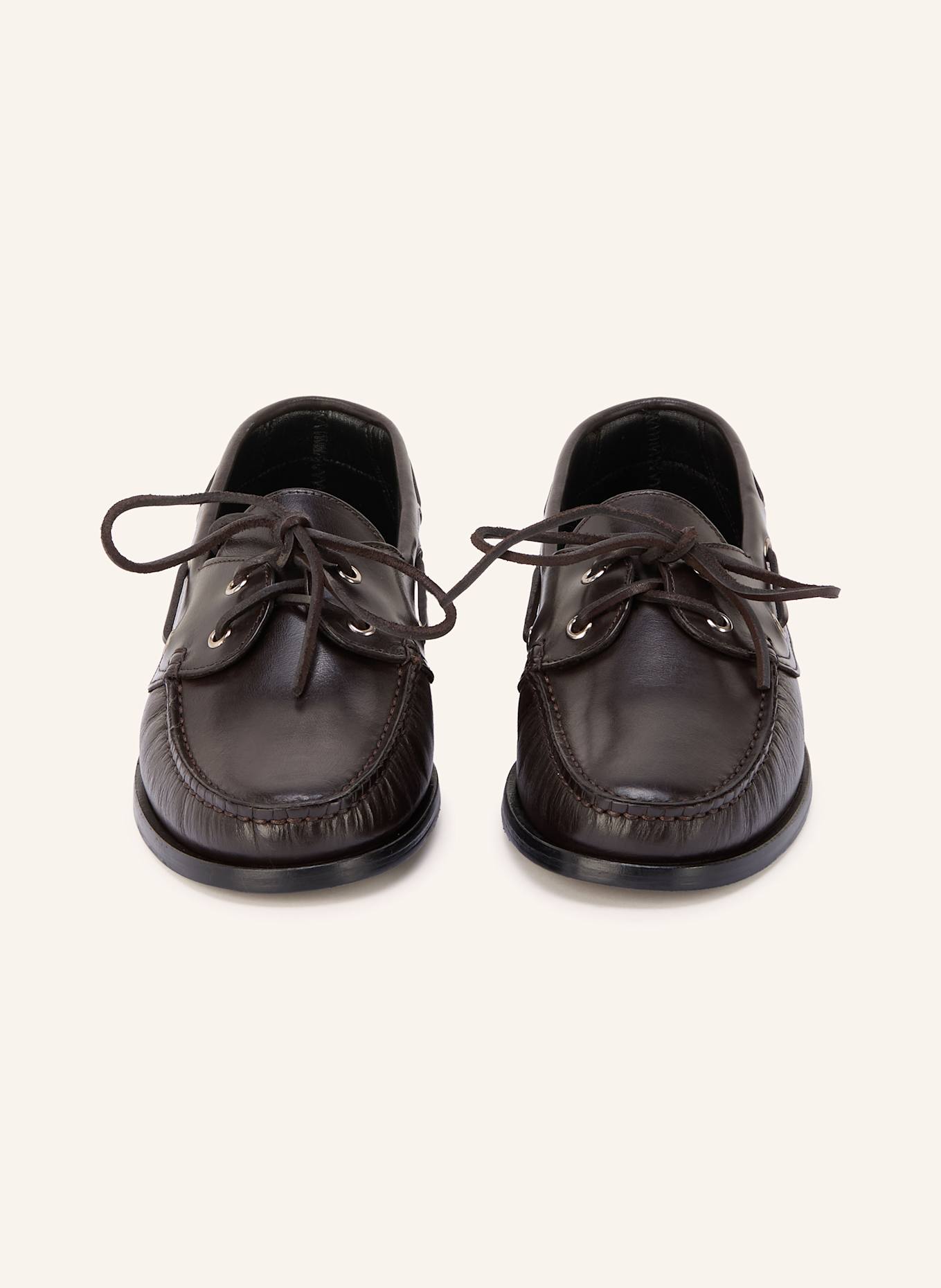 Aeyde Bootsschuhe HARRIS: DUNKELBRAUN