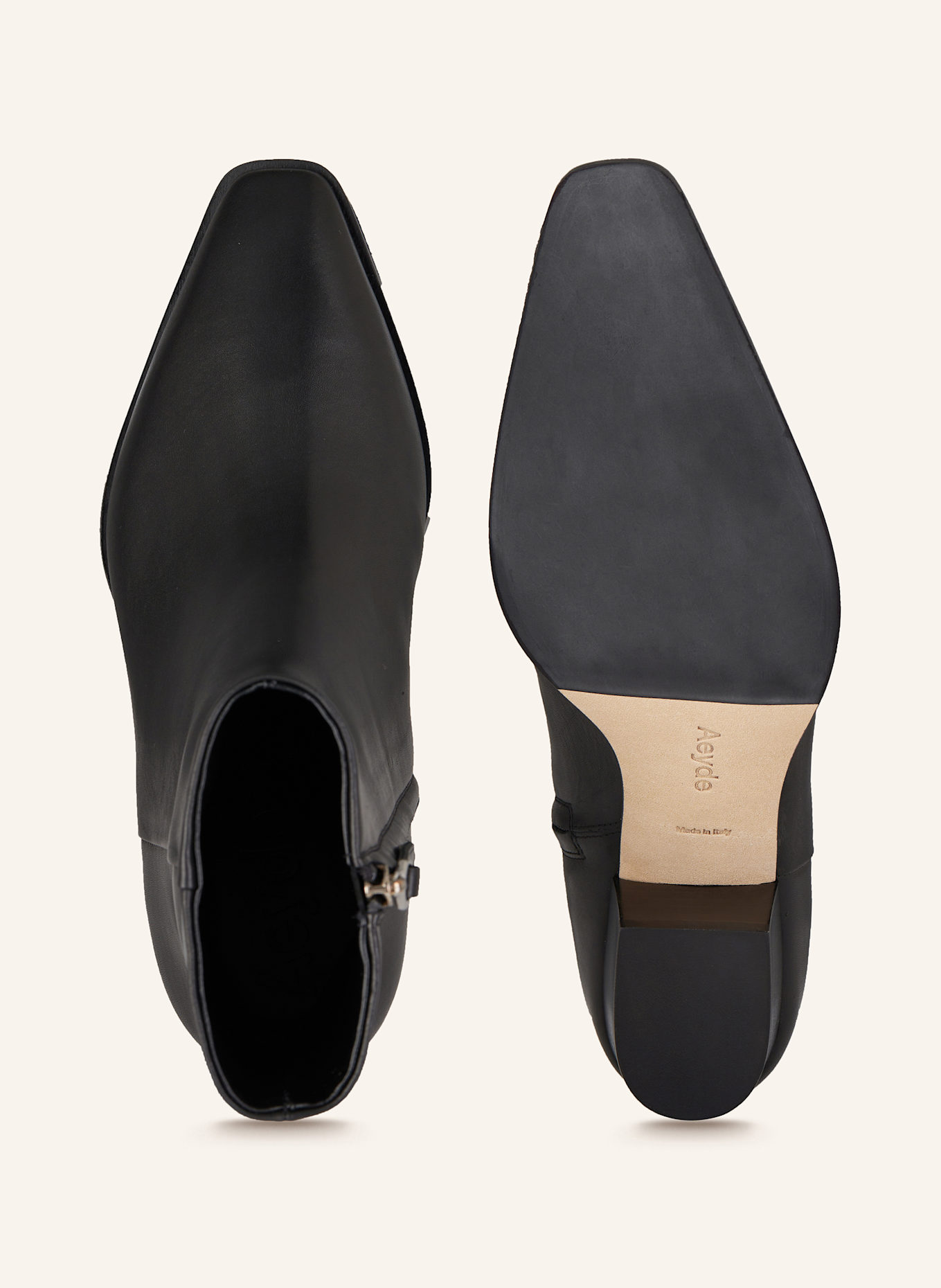 Aeyde Stiefeletten BABA: SCHWARZ