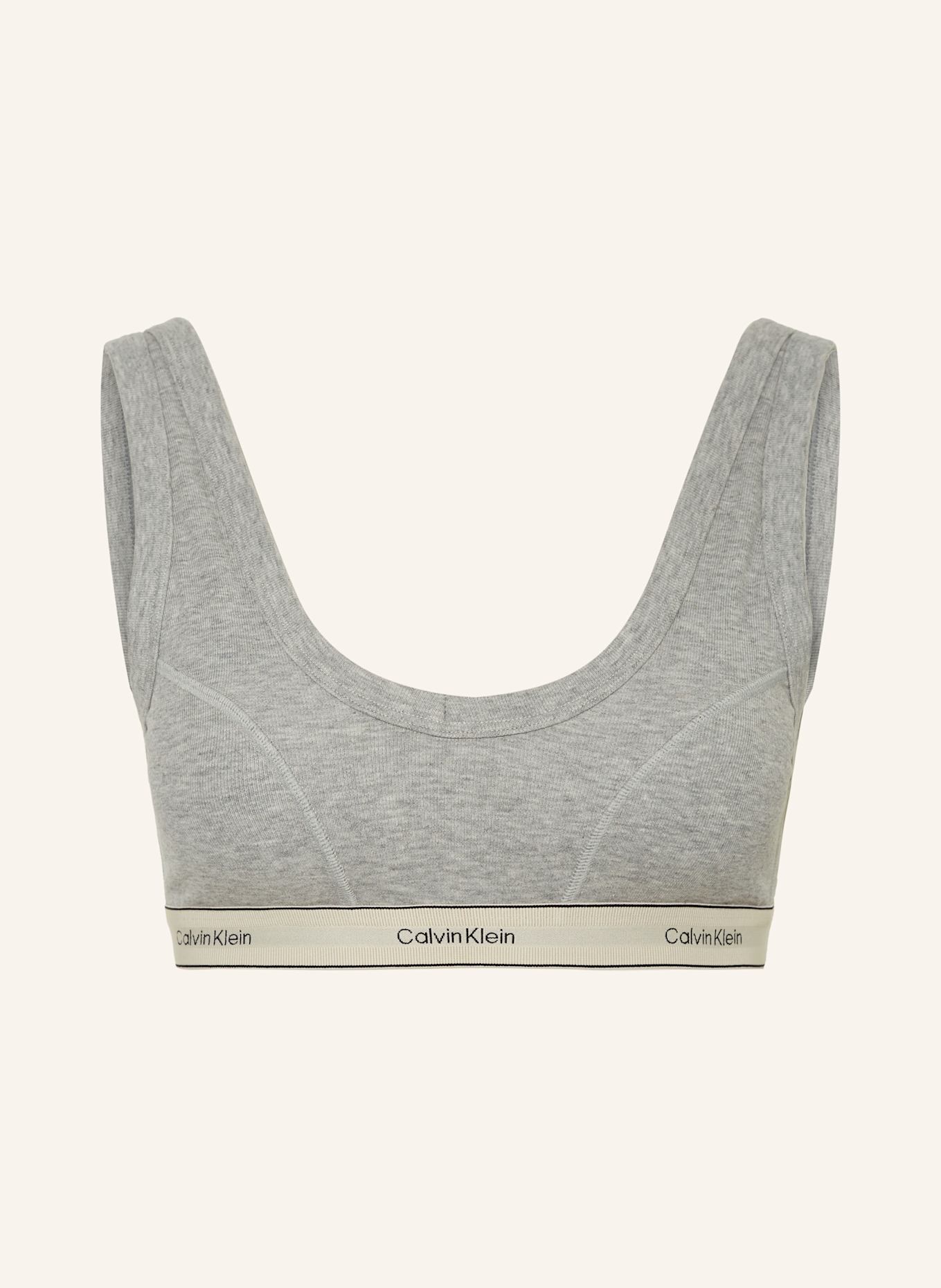 Calvin Klein Bustier HERITAGE: GRAU