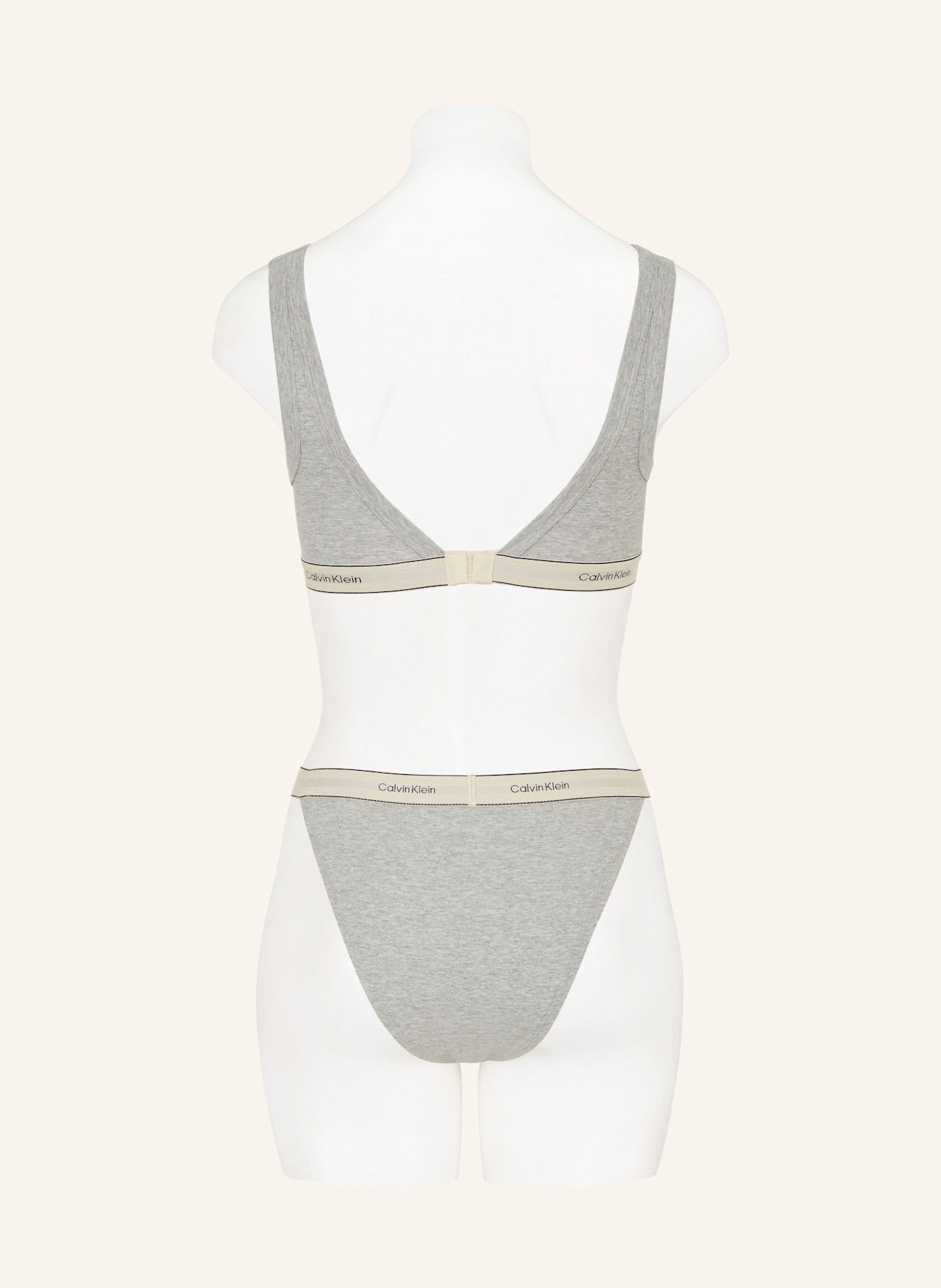 Calvin Klein Bustier HERITAGE: GRAU