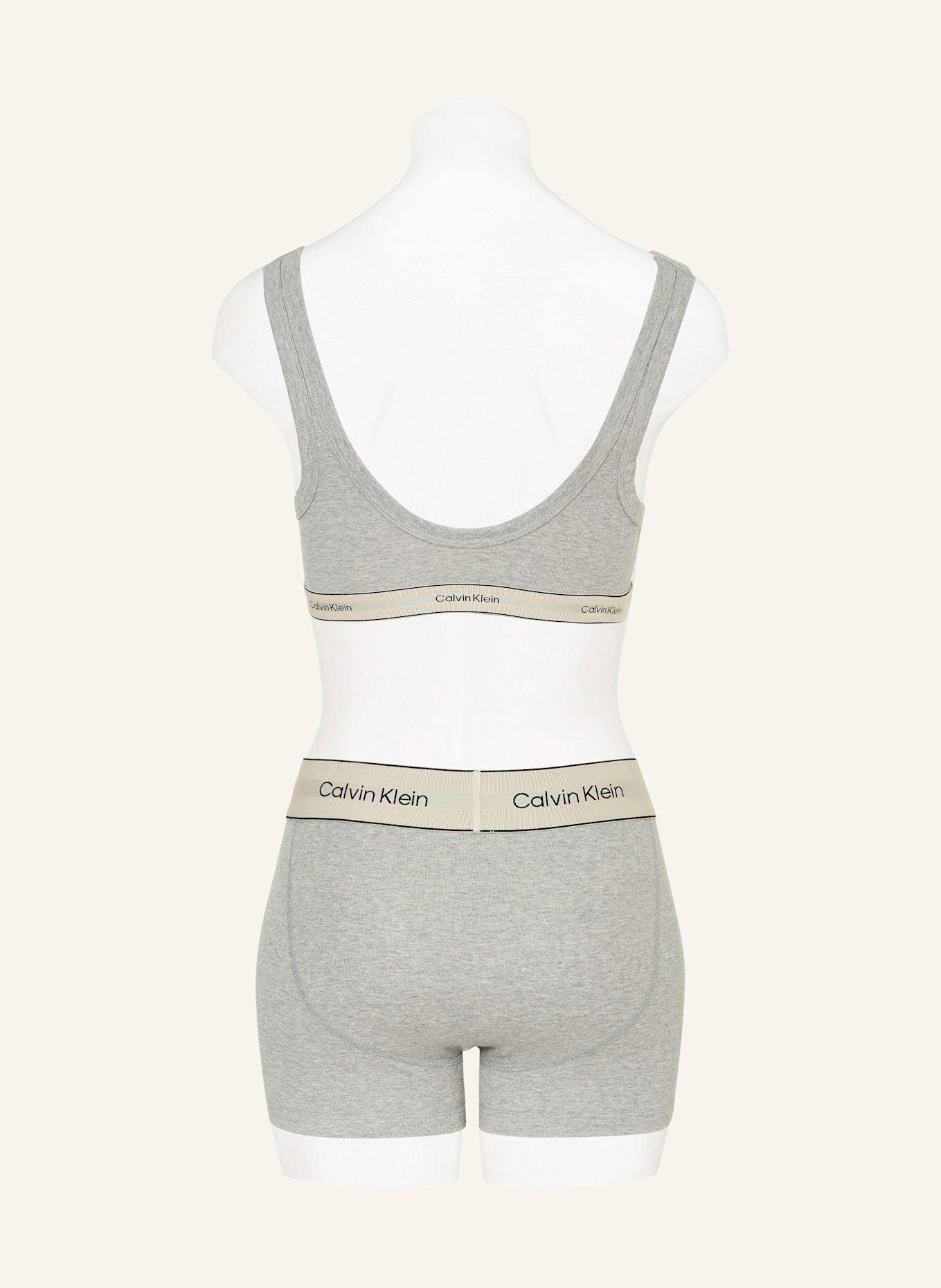 Calvin Klein Spodenki długie HERITAGE: SZARY