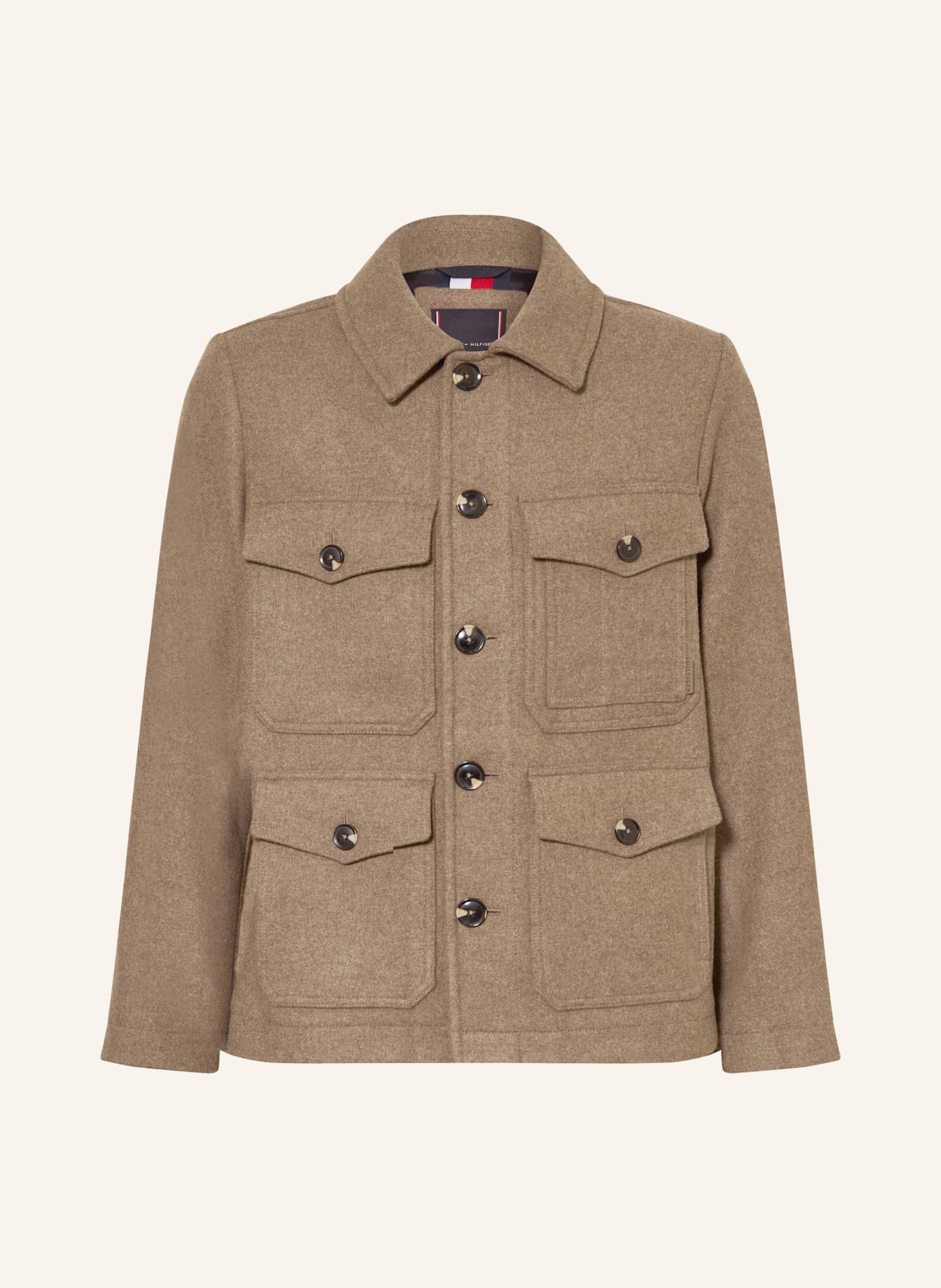 TOMMY HILFIGER Fieldjacket: TAUPE