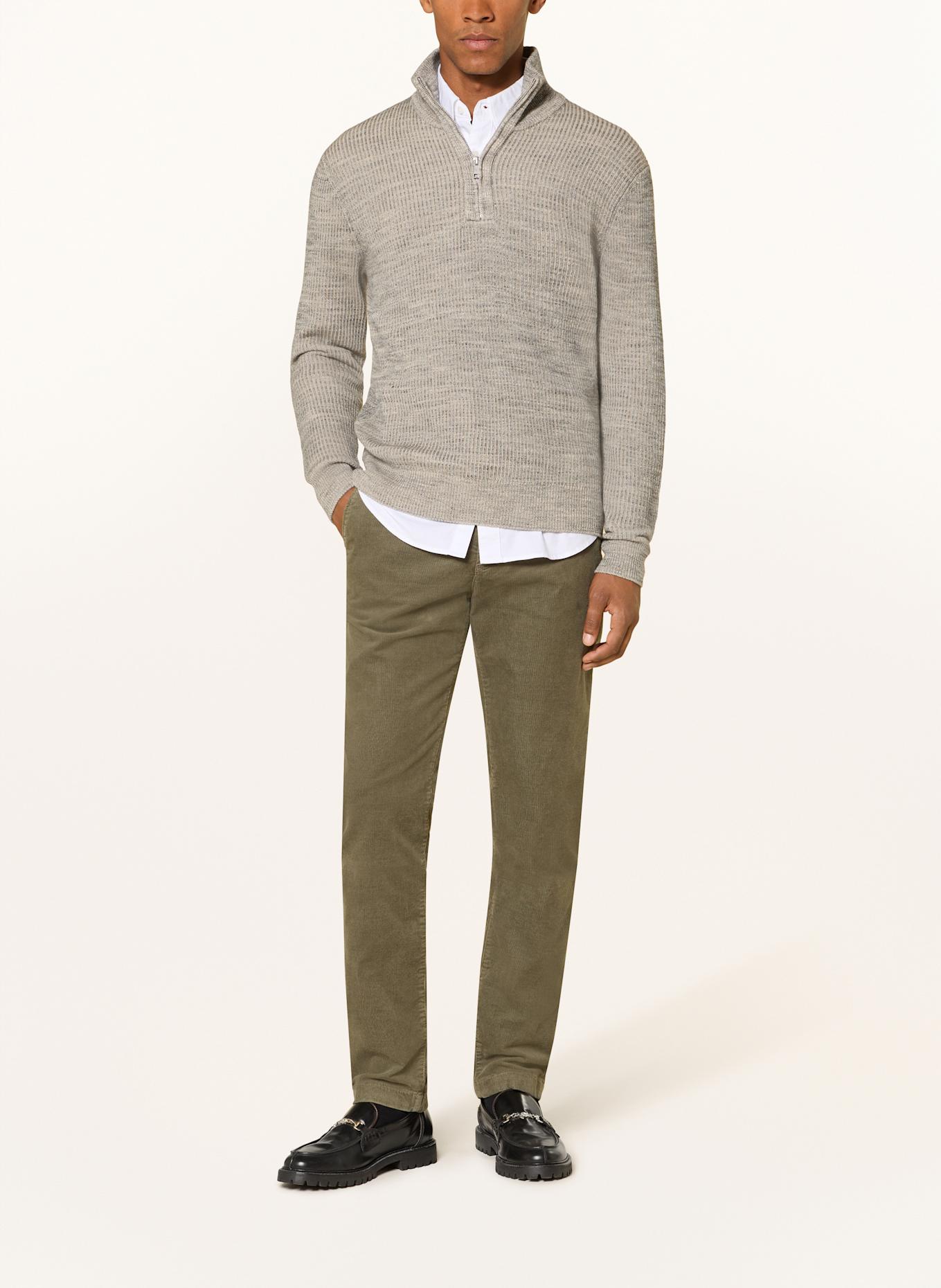 TOMMY HILFIGER Cordchino DENTON Straight Fit: OLIV