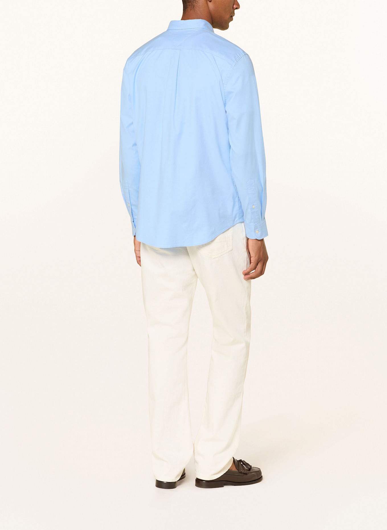 TOMMY HILFIGER Flanellhemd Regular Fit: HELLBLAU