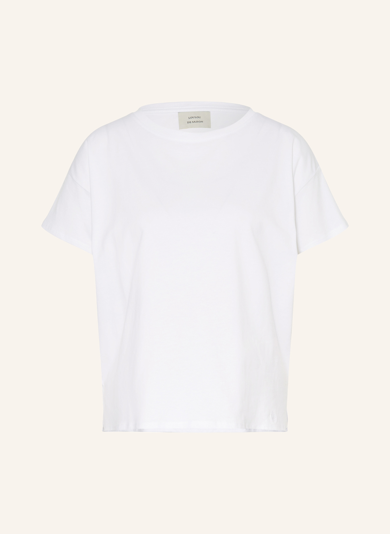LOULOU DE SAISON T-Shirt BASILUZZO: WEISS
