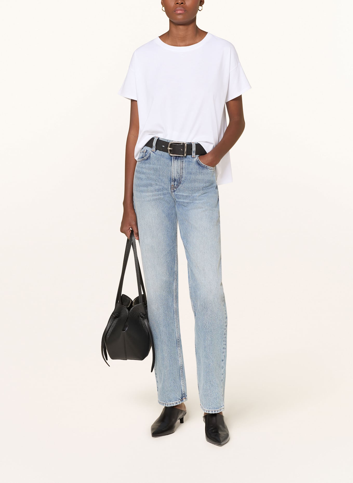 LOULOU DE SAISON T-Shirt BASILUZZO: WEISS