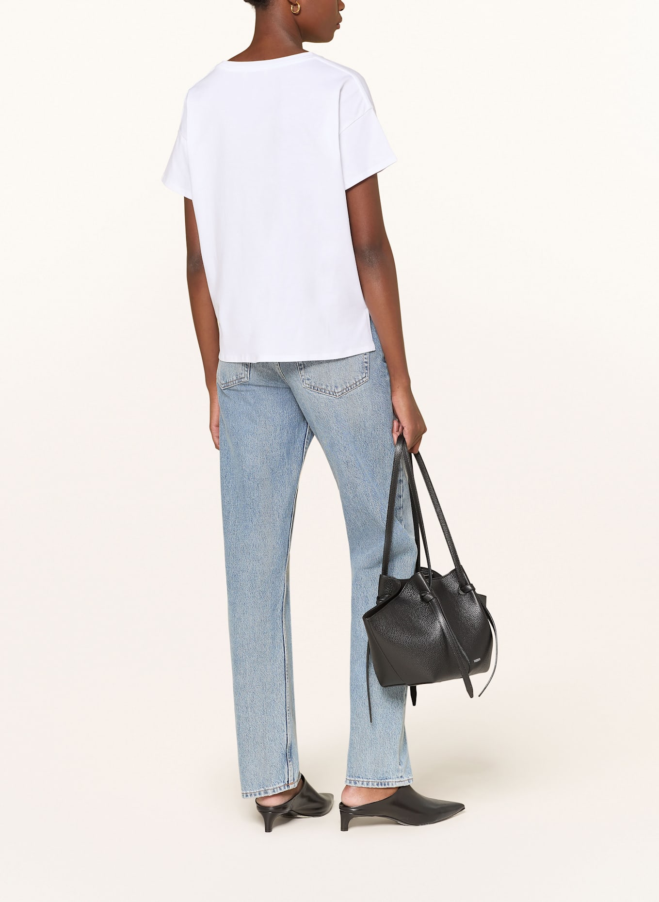 LOULOU DE SAISON T-Shirt BASILUZZO: WEISS