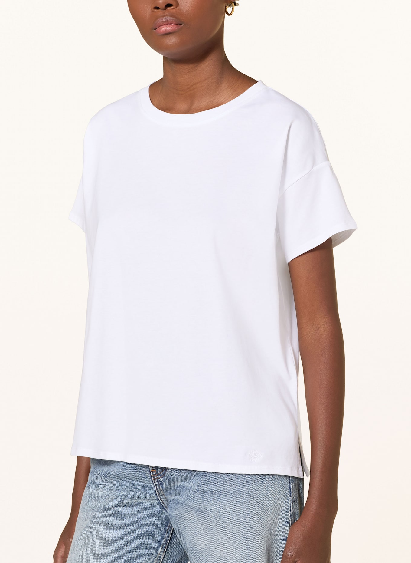 LOULOU DE SAISON T-Shirt BASILUZZO: WEISS