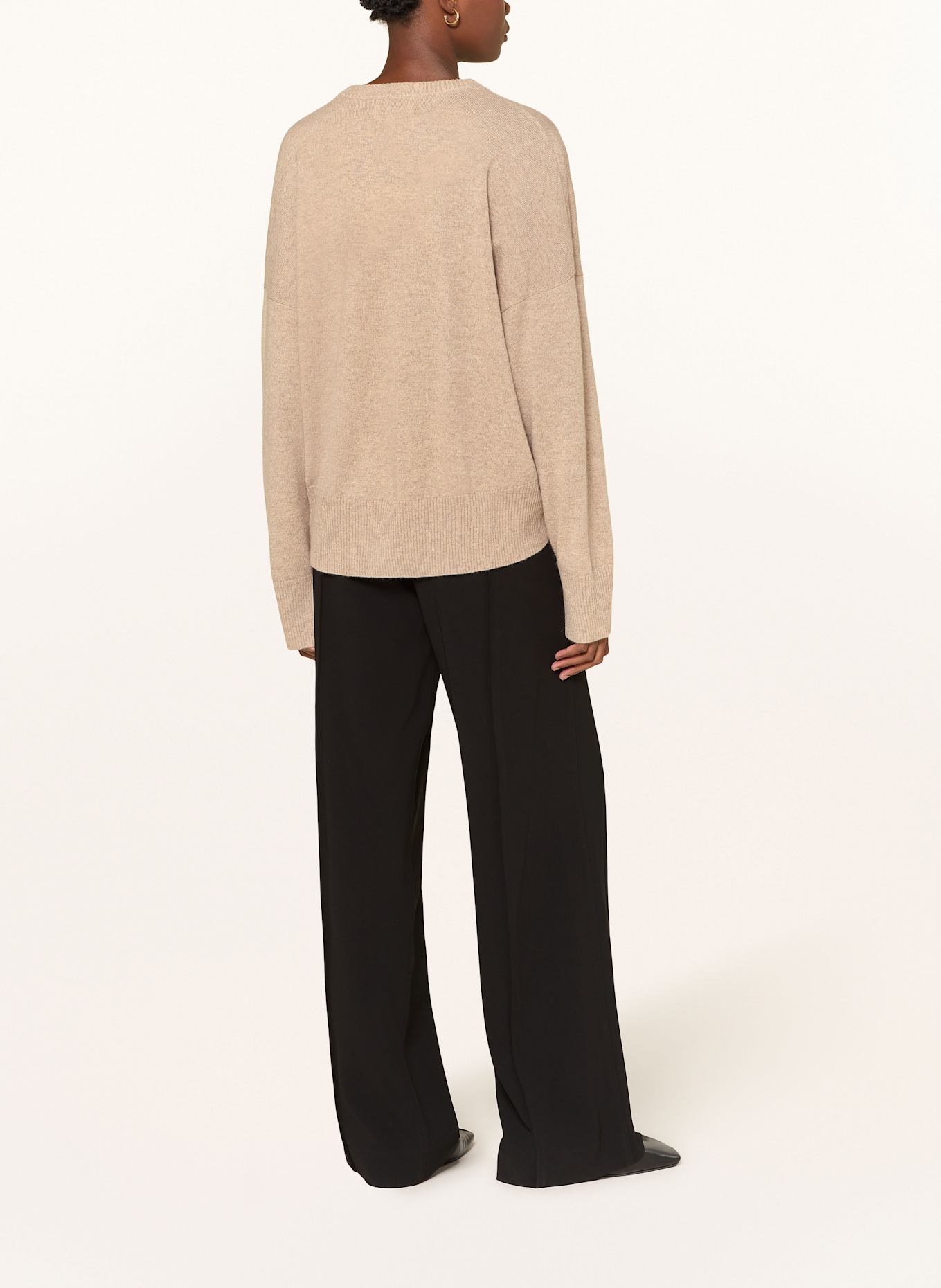 LOULOU DE SAISON Cashmere-Pullover ANAA: TAUPE