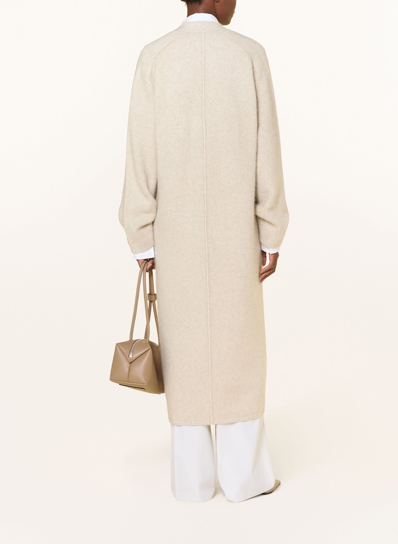 LOULOU DE SAISON Strickjacke SMET: BEIGE