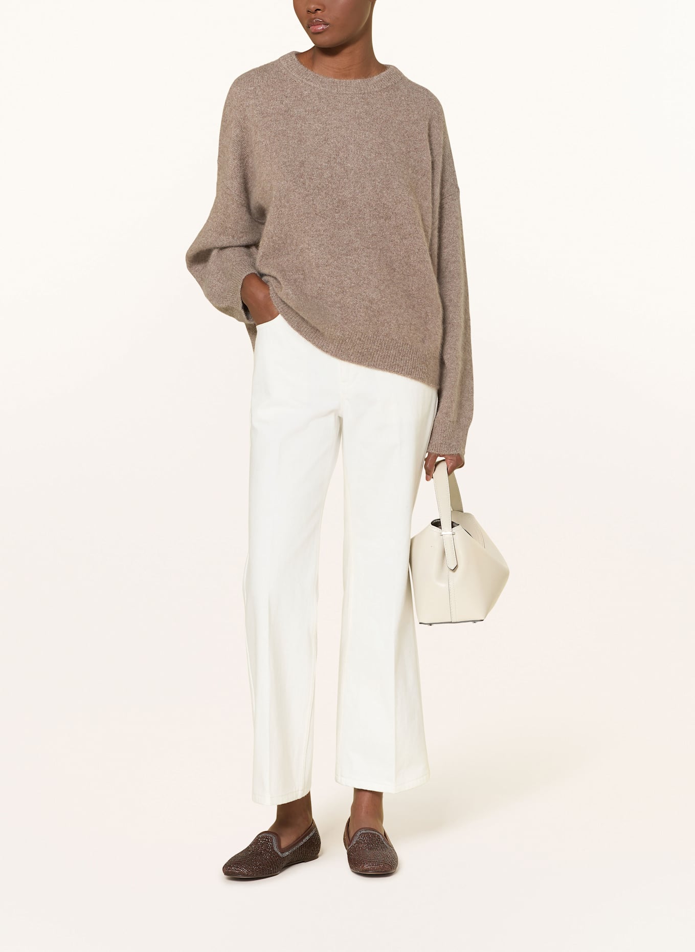 LOULOU DE SAISON Pullover TRISTAN: BEIGE