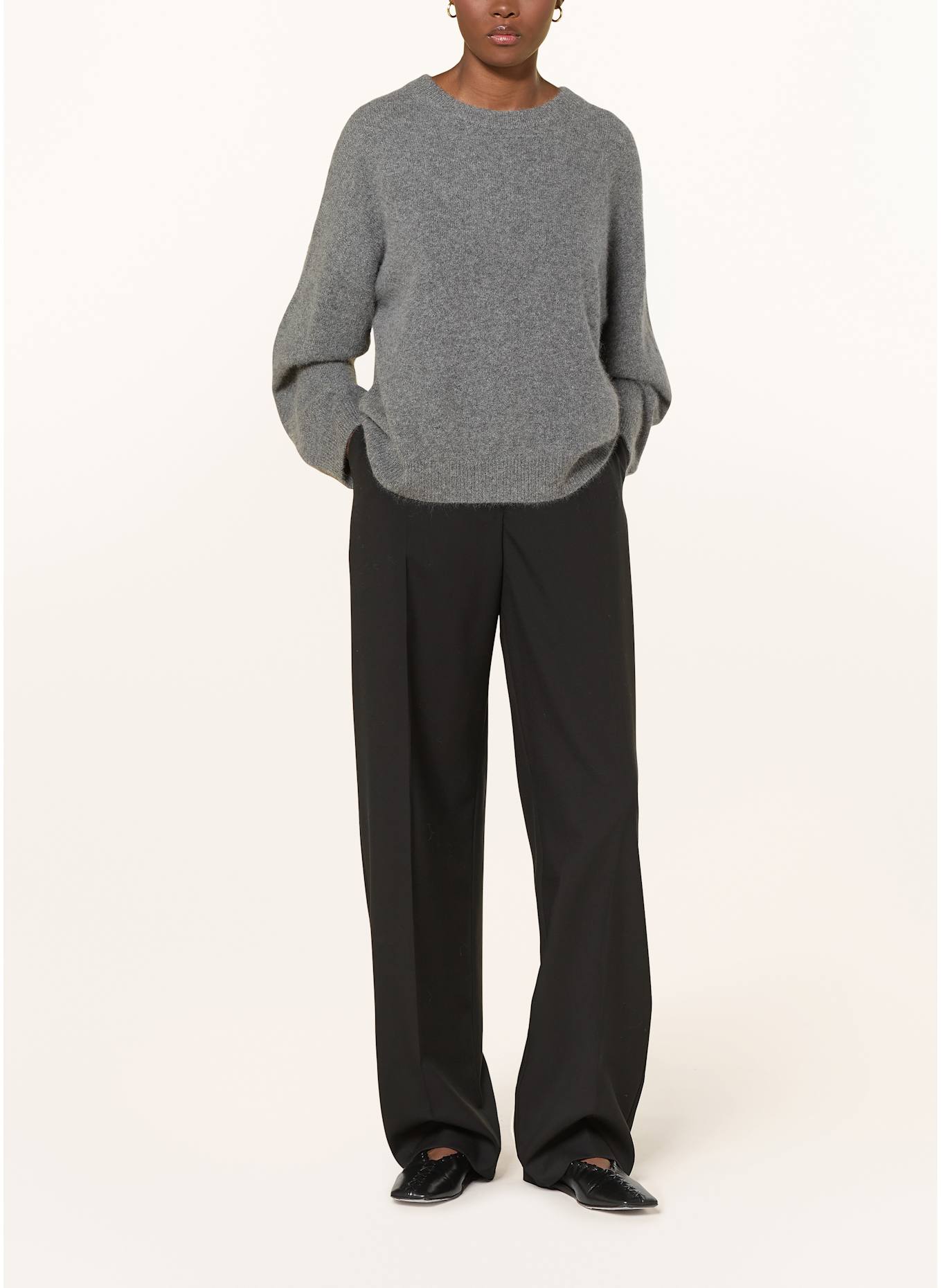 LOULOU DE SAISON Pullover TRISTAN: GRAU