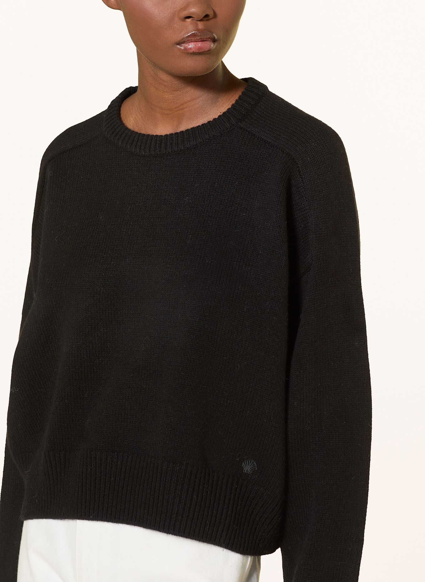 LOULOU DE SAISON Sweter BRUZZI: CZARNY