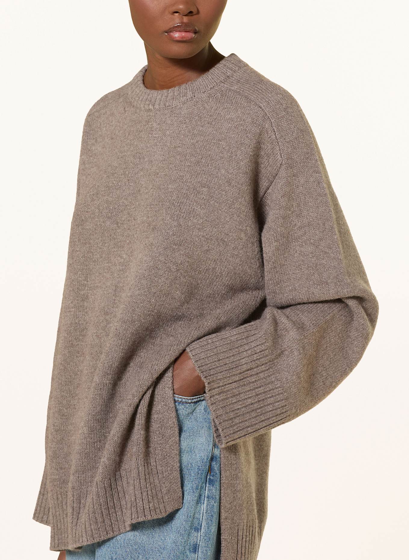 LOULOU DE SAISON Pullover SAFI: TAUPE