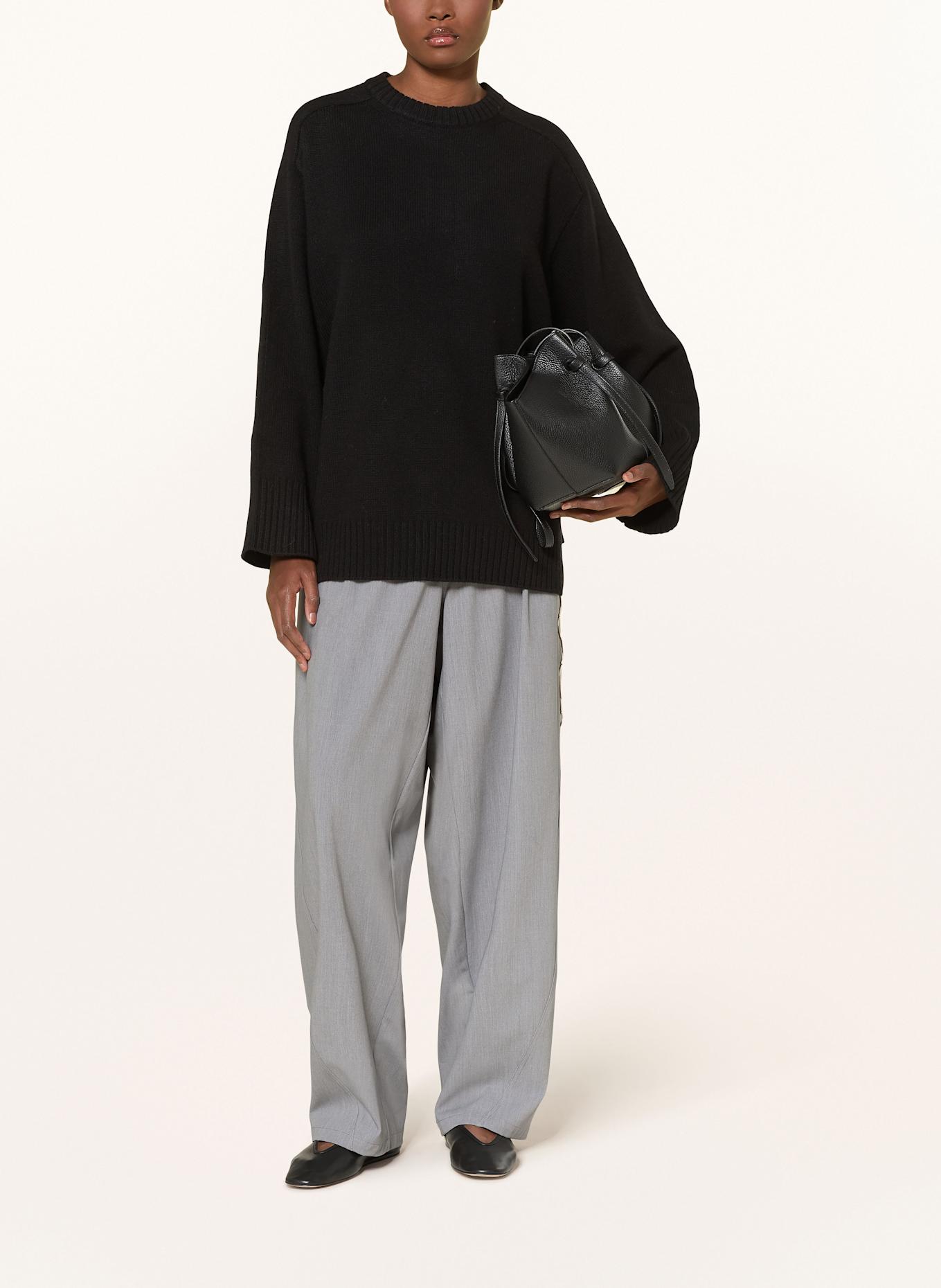 LOULOU DE SAISON Pullover SAFI: SCHWARZ