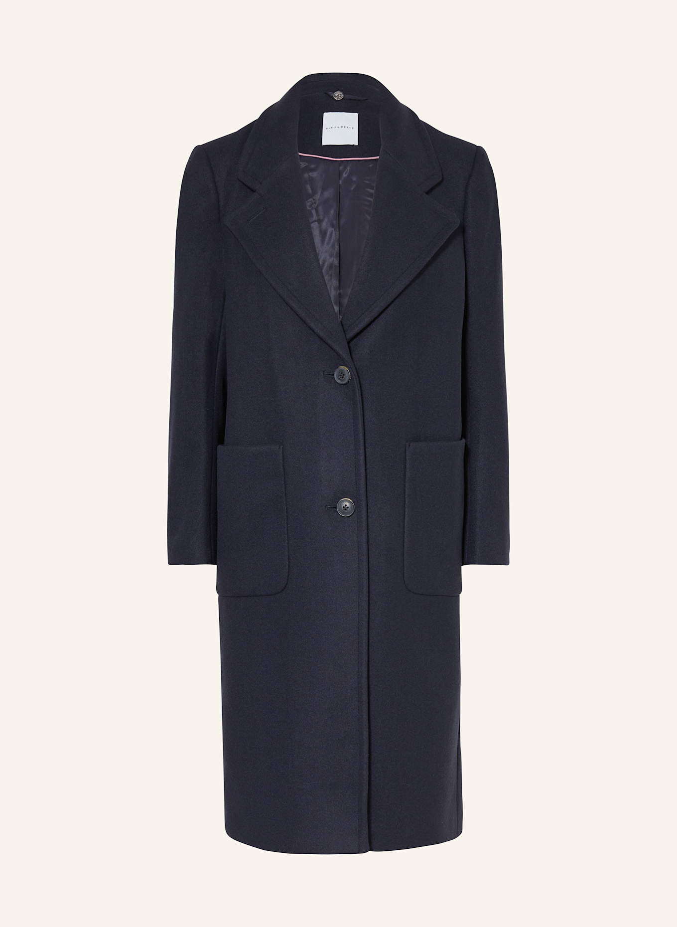 RINO & PELLE Mantel CECILE: DUNKELBLAU