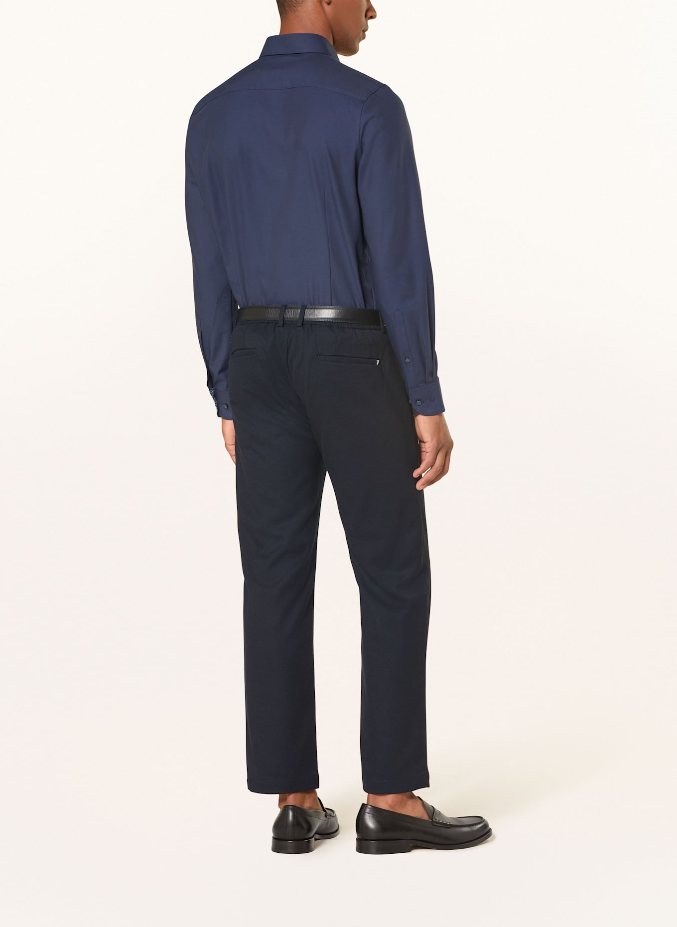 OLYMP Hemd Level Five body fit: DUNKELBLAU