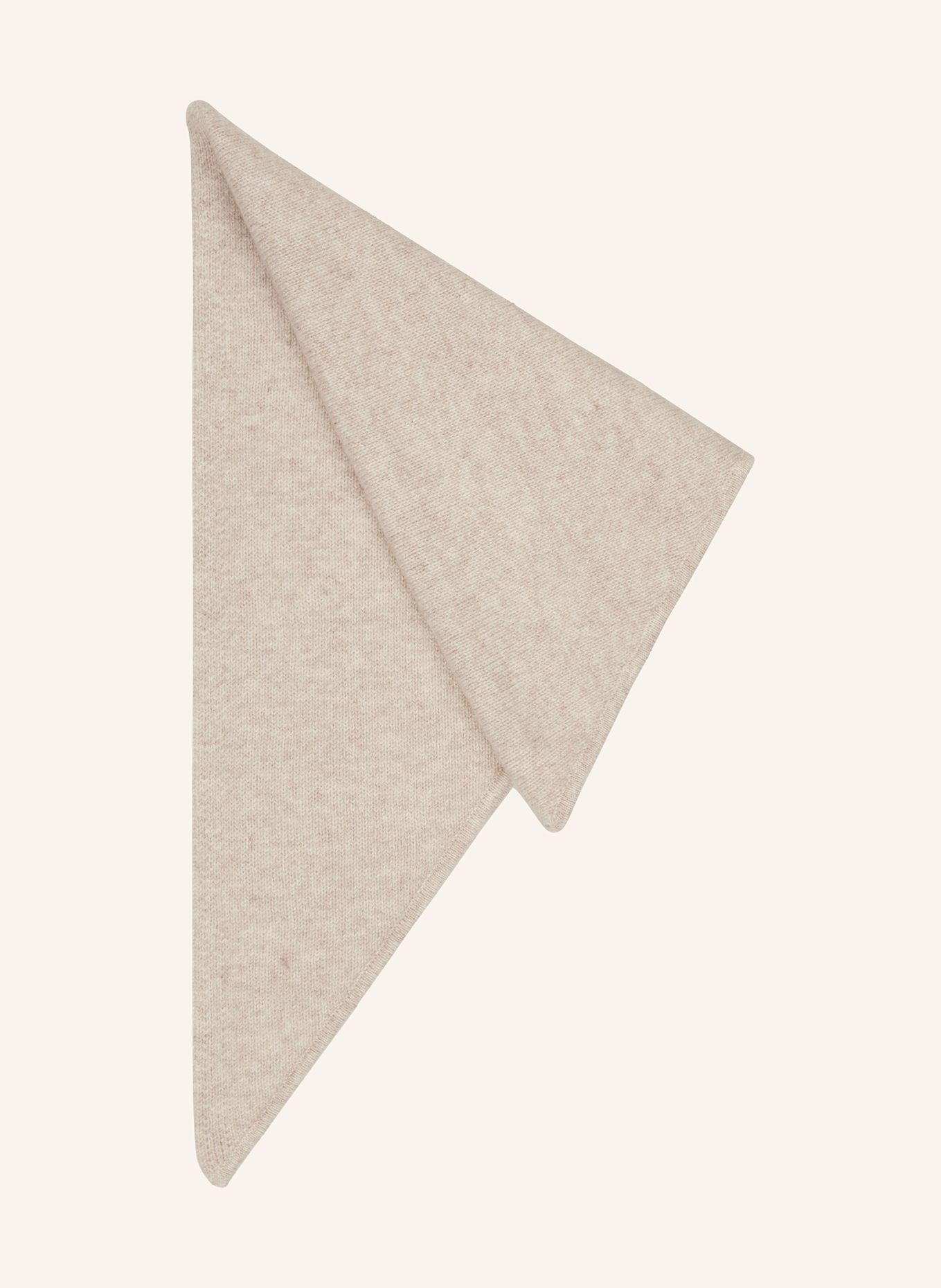 darling harbour Dreieckstuch mit Cashmere: HAFER MELANGE