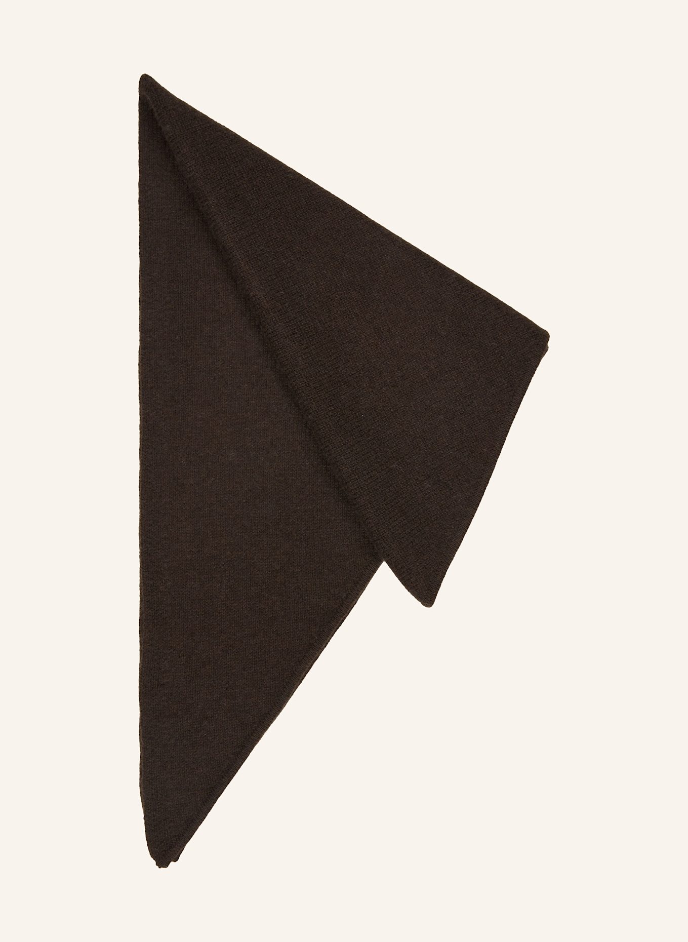 darling harbour Dreieckstuch mit Cashmere: SCHOKO