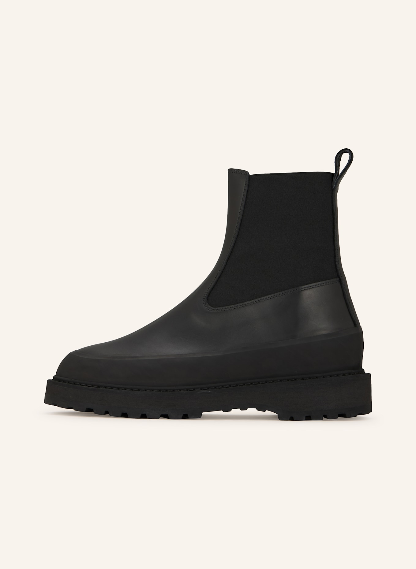 LE MONDE BÉRYL Botki chelsea DOLOMITE: CZARNY