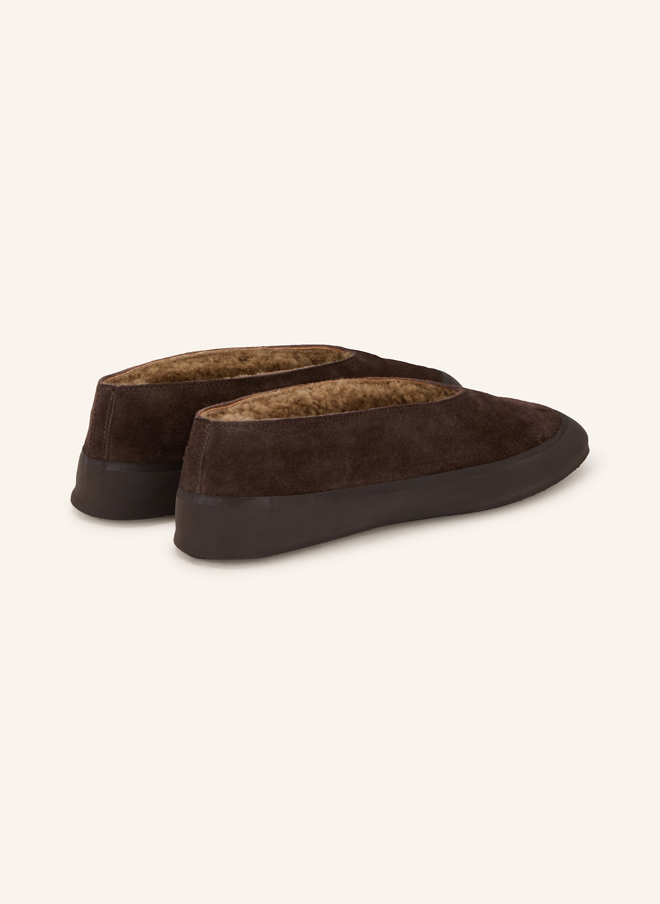 LE MONDE BÉRYL Slipper APRES-SKI: DUNKELBRAUN