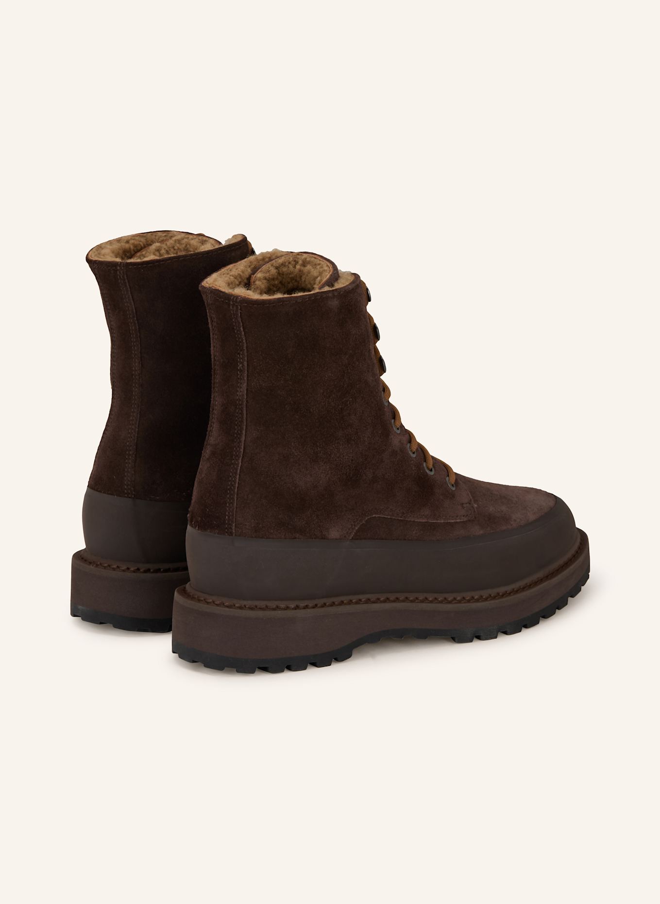 LE MONDE BÉRYL Schnürboots DOLOMITE: DUNKELBRAUN