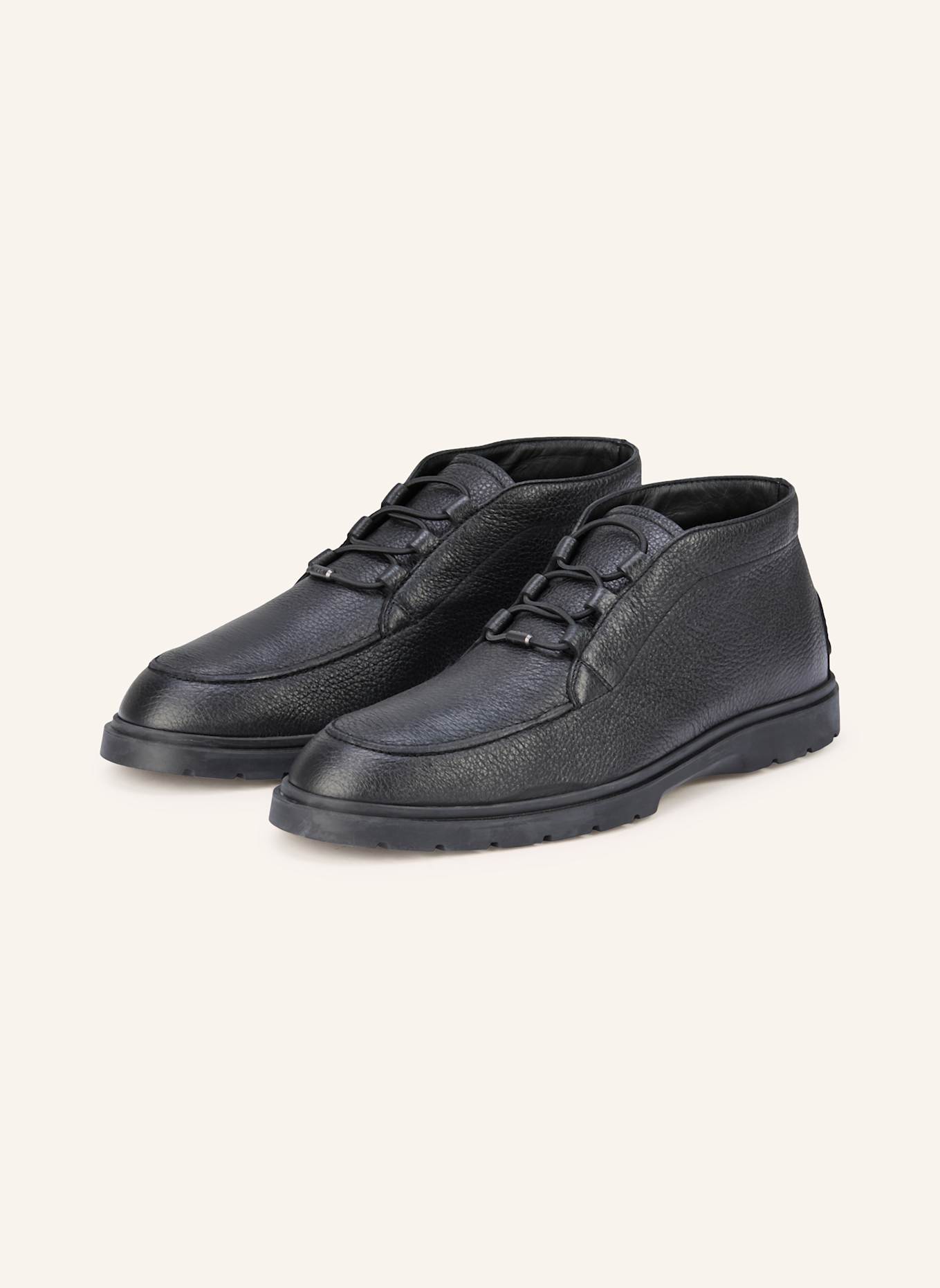 TOD'S Schnürboots: SCHWARZ