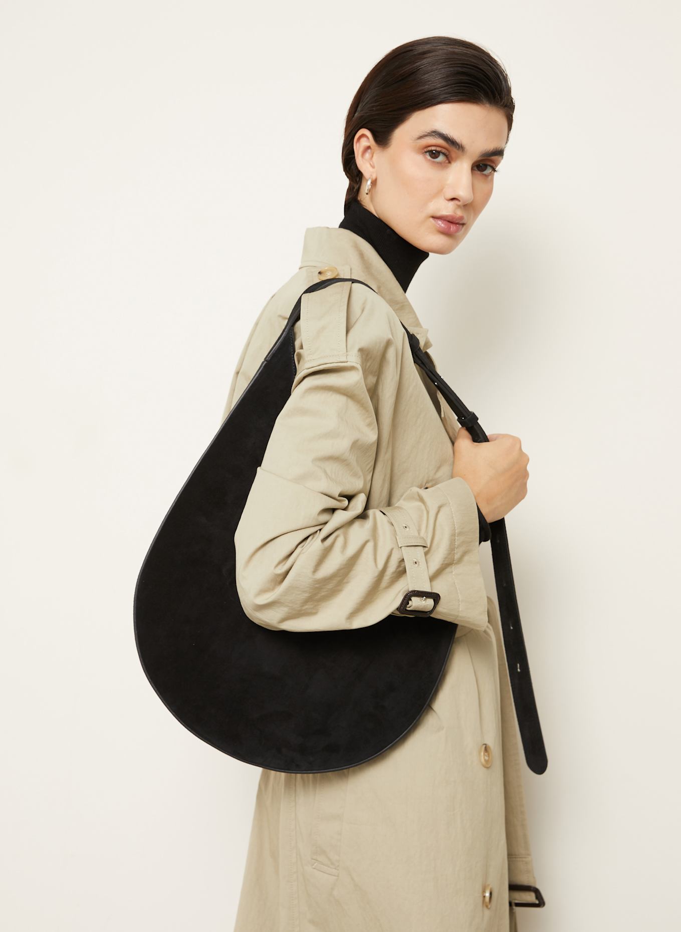 AESTHER EKME Beuteltasche: SCHWARZ