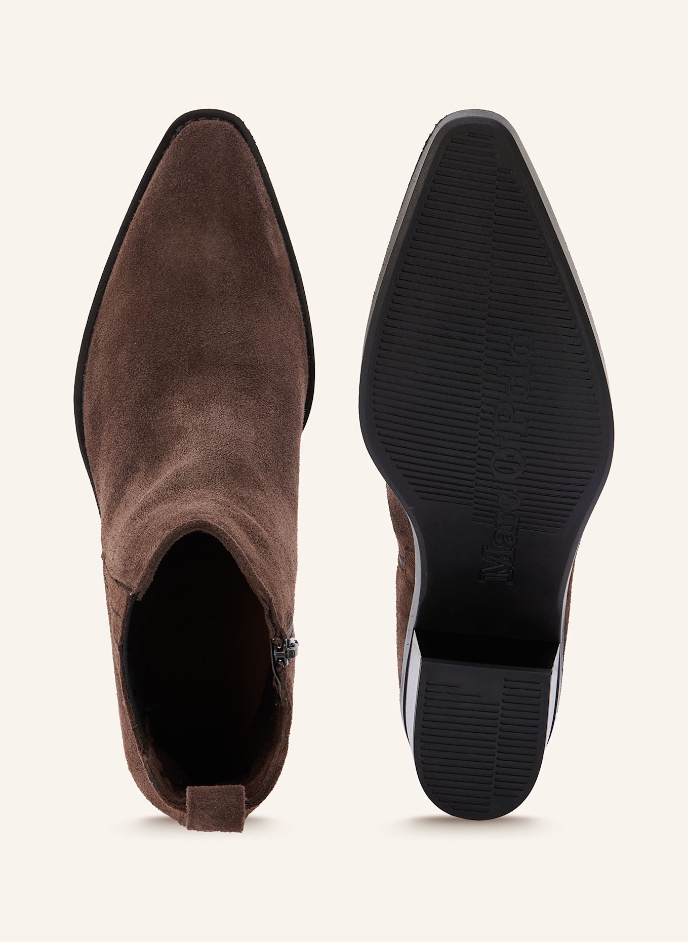 Marc O'Polo Cowboy Boots LUNA 2B: DUNKELBRAUN