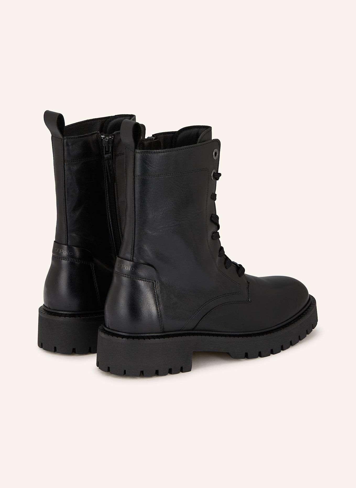 Marc O'Polo Schnürstiefel PHIA 15A: SCHWARZ