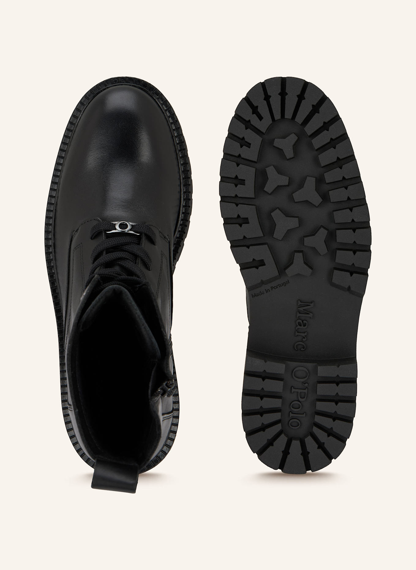 Marc O'Polo Schnürstiefel PHIA 15A: SCHWARZ