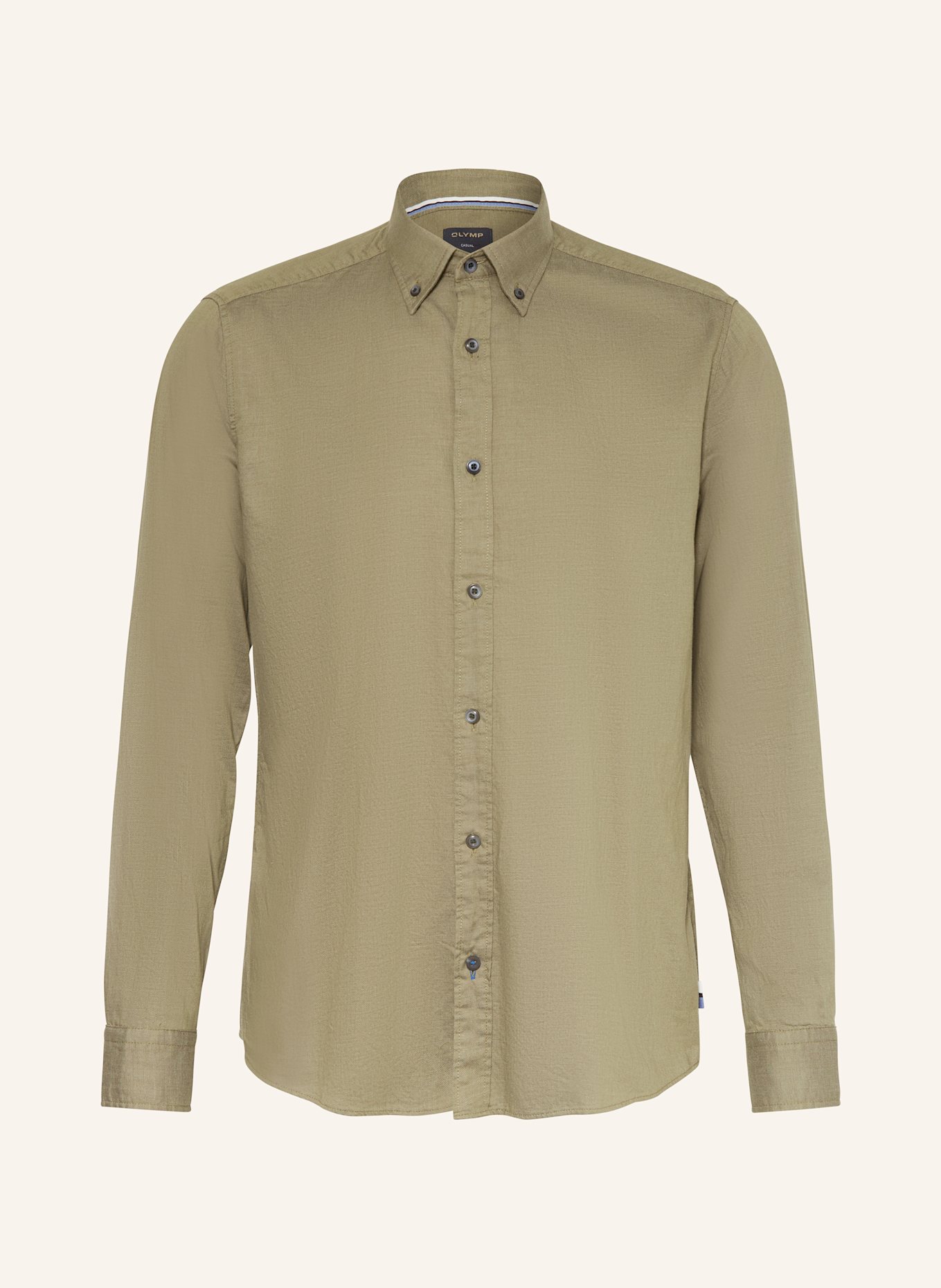 OLYMP Hemd Casual regular fit: OLIV
