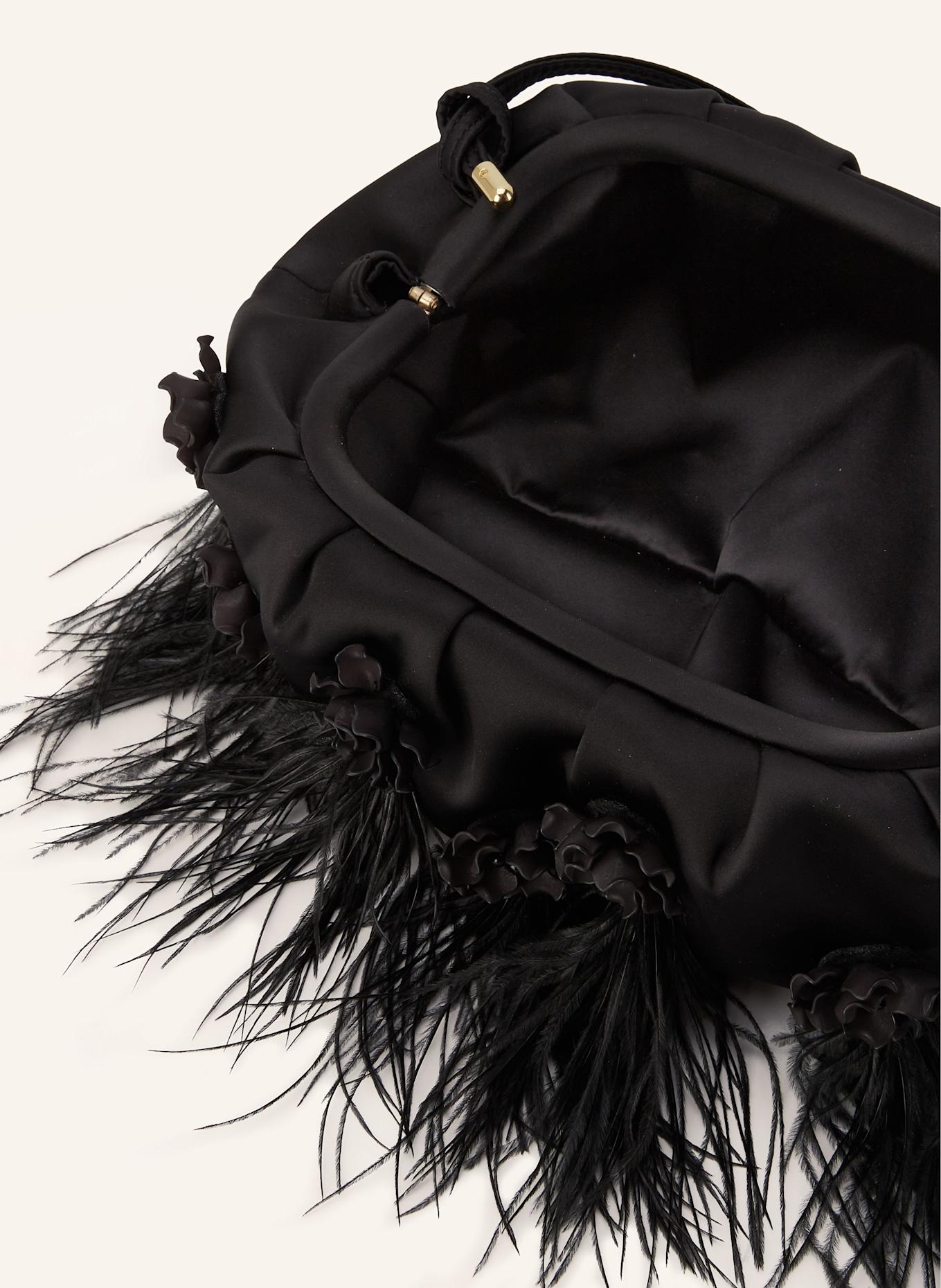 MARC CAIN Clutch: SCHWARZ