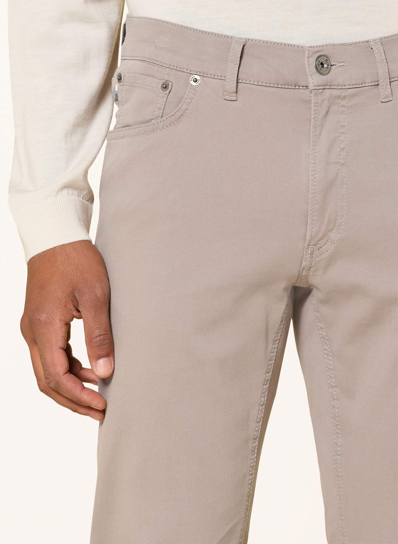 BRAX Hose CHUCK Regular Fit: TAUPE