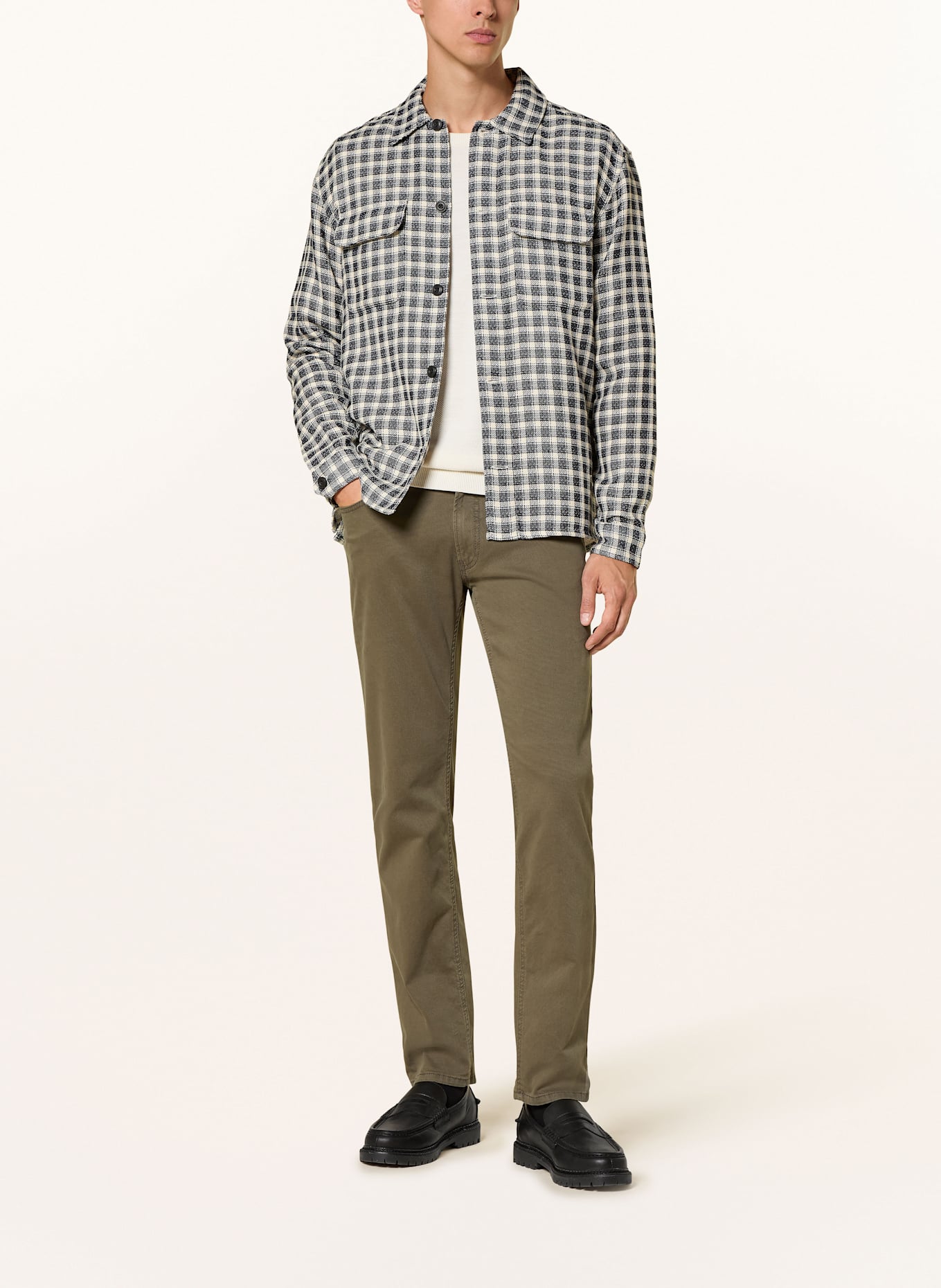 BRAX Hose CHUCK Regular Fit: OLIV