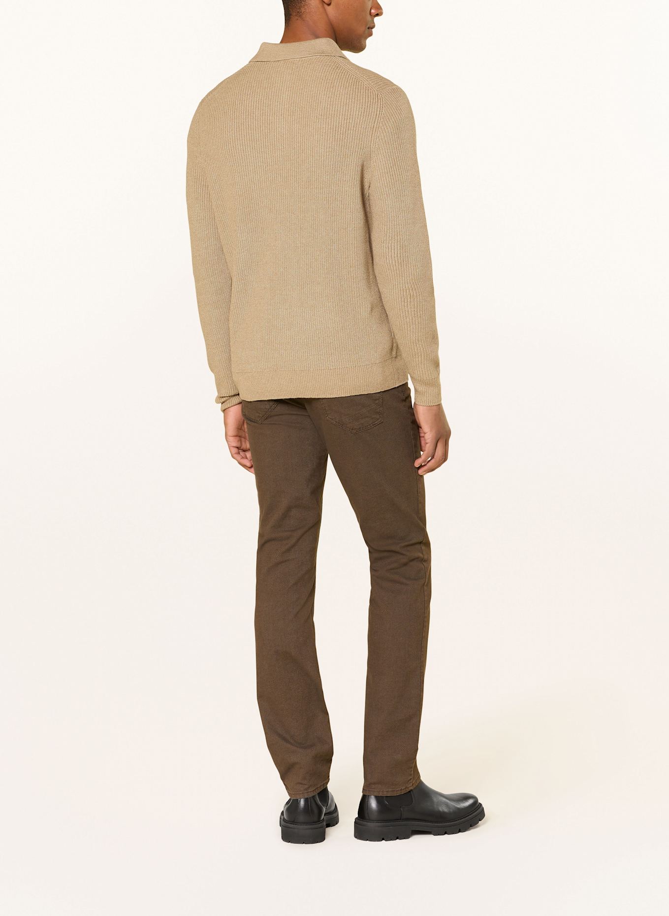 BRAX Hose CHUCK Regular Fit: DUNKELBRAUN