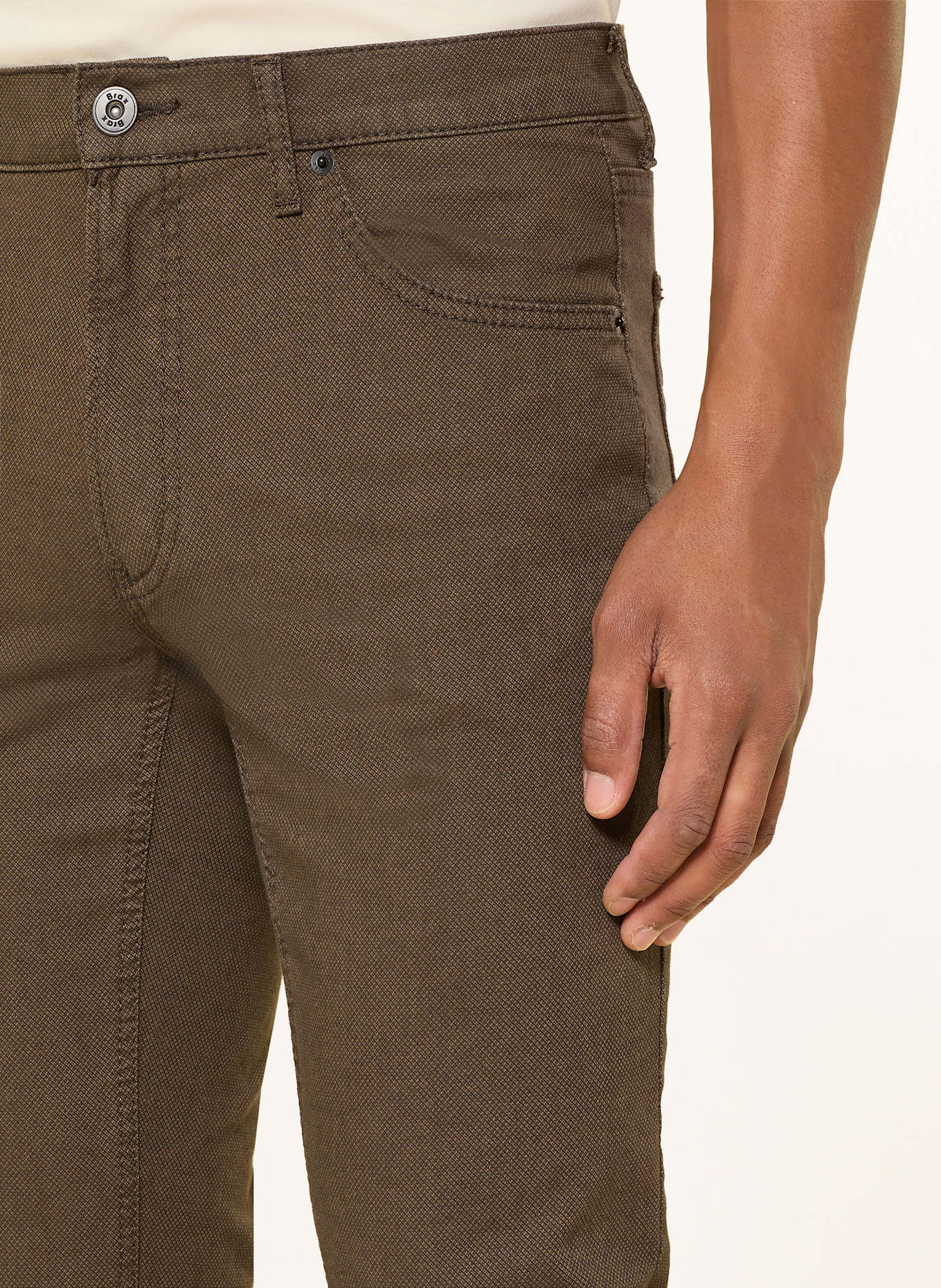 BRAX Hose CHUCK Regular Fit: DUNKELBRAUN