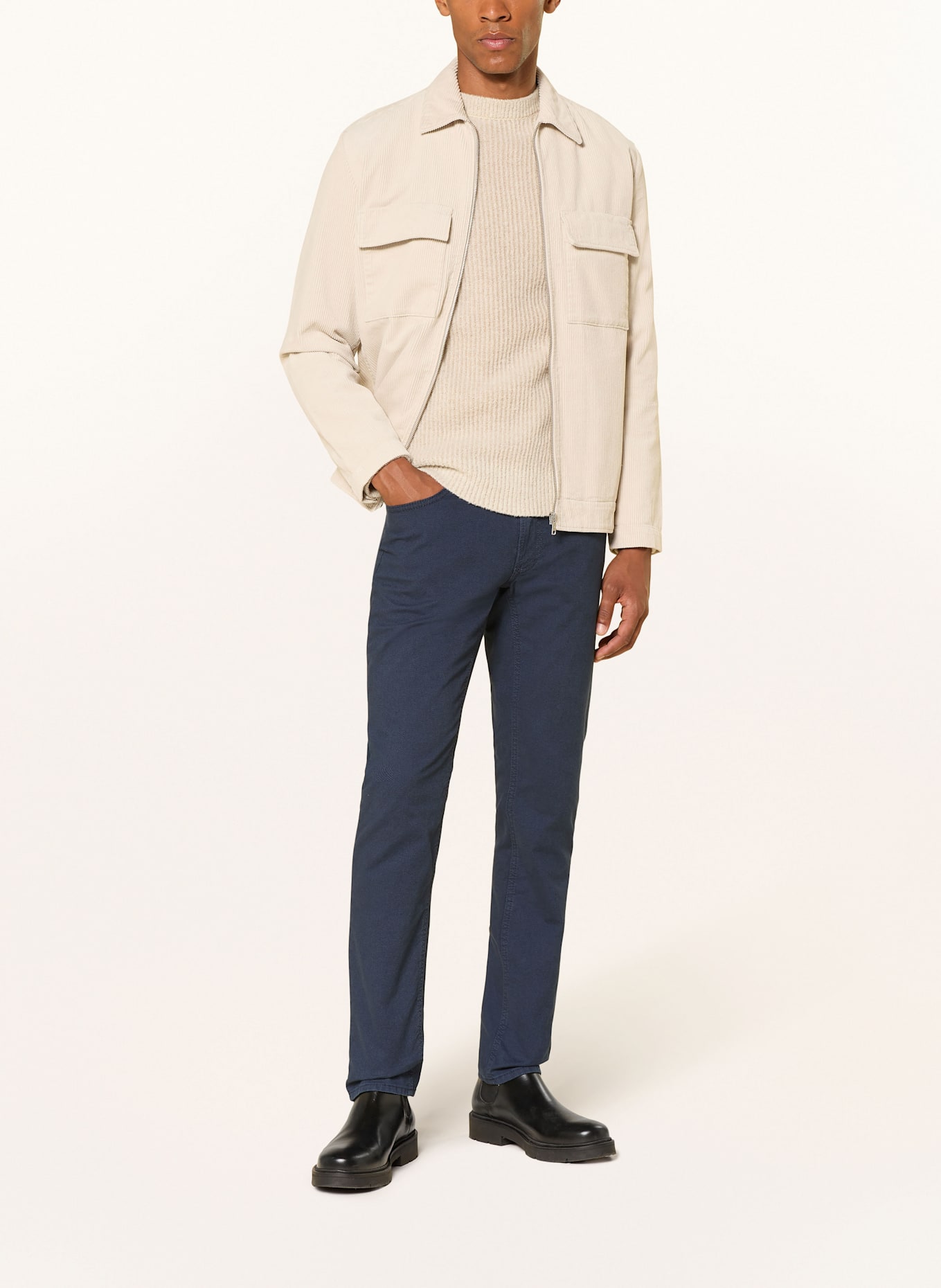 BRAX Hose CHUCK Regular Fit: DUNKELBLAU