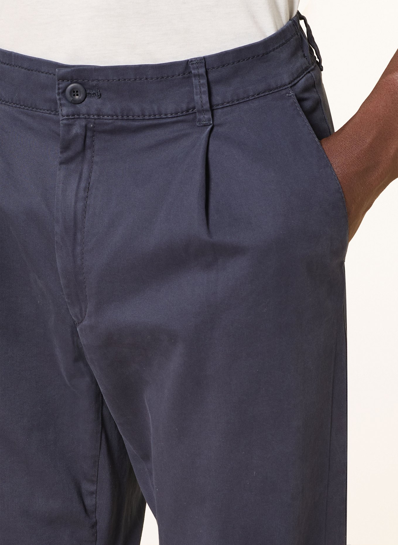 BRAX Chino TINO Relaxed Fit: DUNKELBLAU