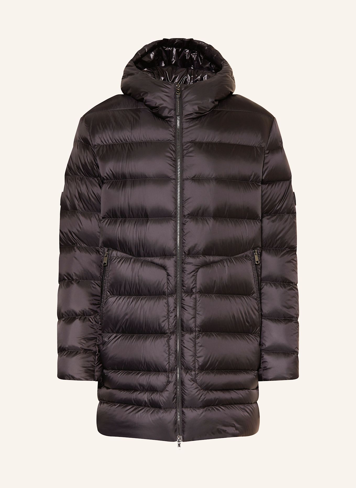 BOGNER Daunenmantel HERBY: SCHWARZ