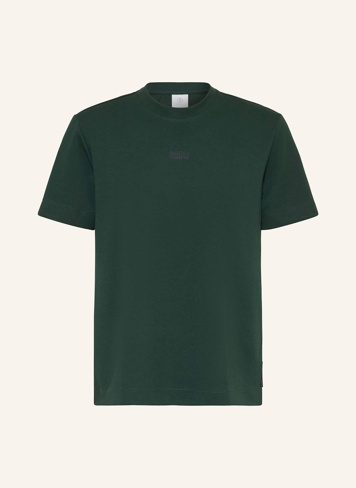 BOGNER T-Shirt LUKAS-2: DUNKELGRÜN