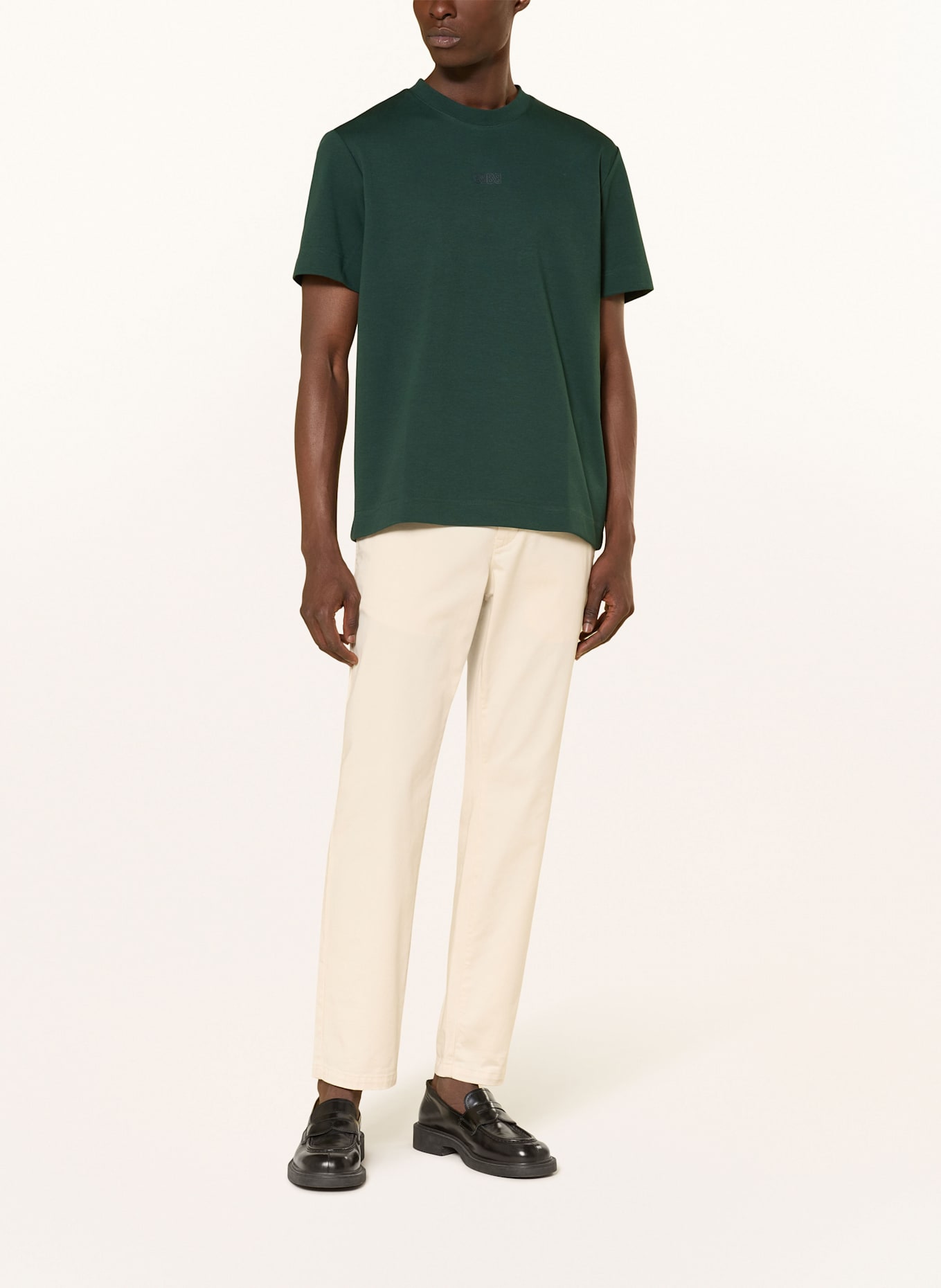 BOGNER T-Shirt LUKAS-2: DUNKELGRÜN